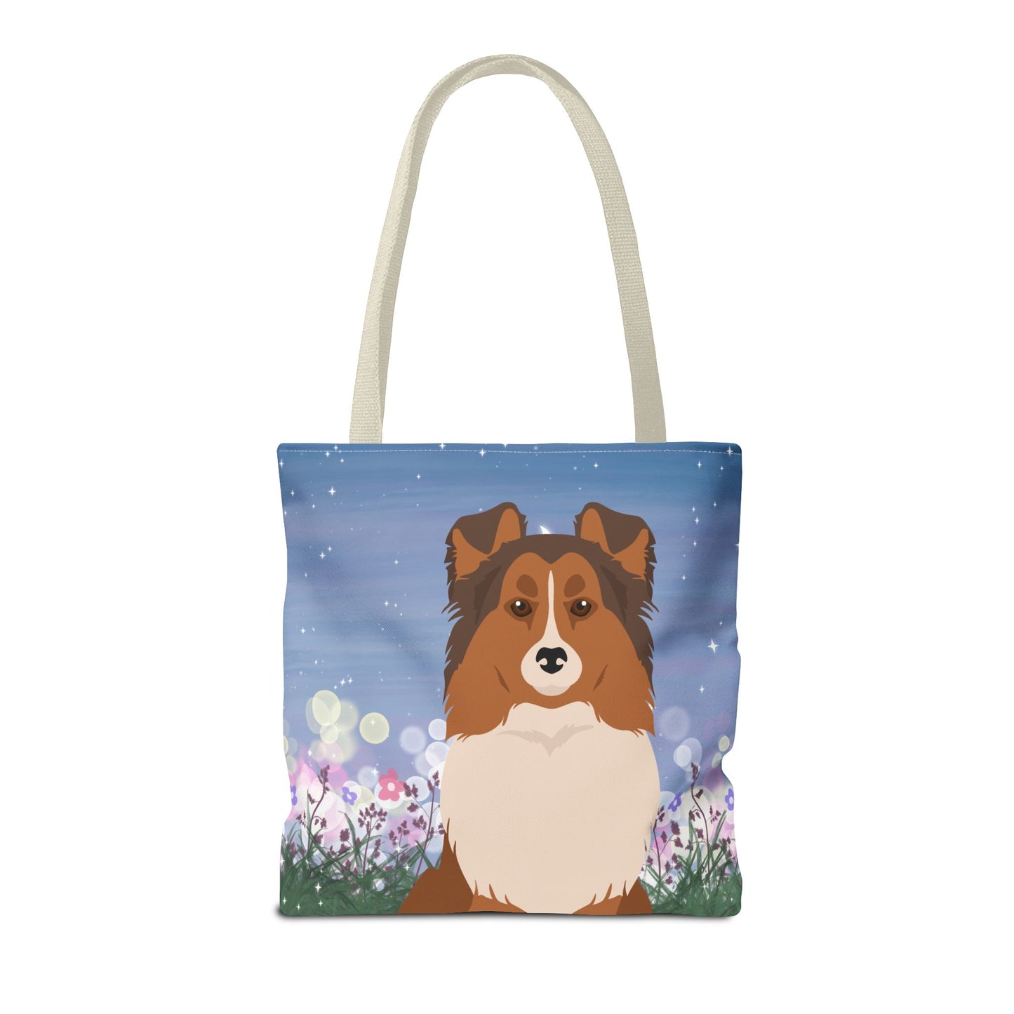 Shetland Sheepdog Dog Tote Bag 16x16