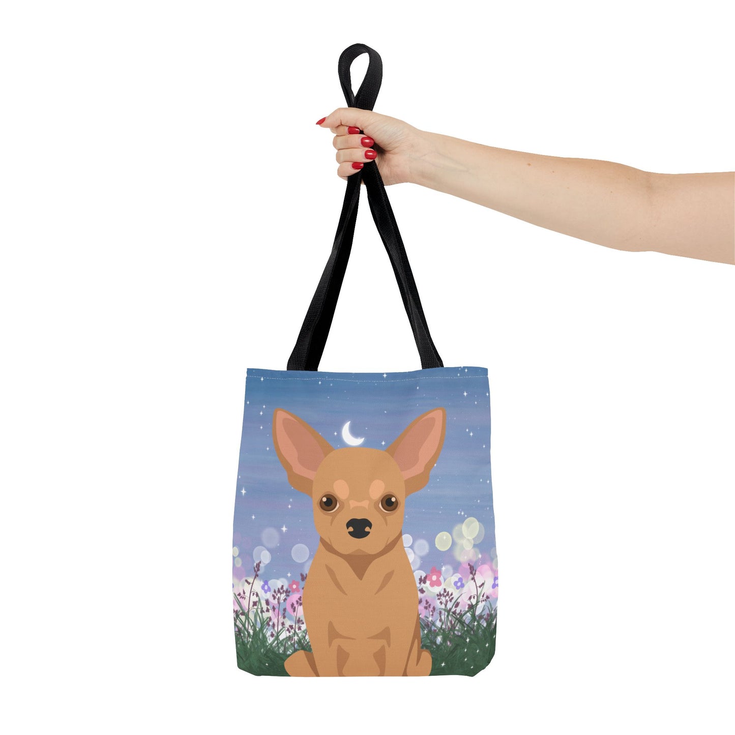 Chihuahua Dog Tote Bag 13x13