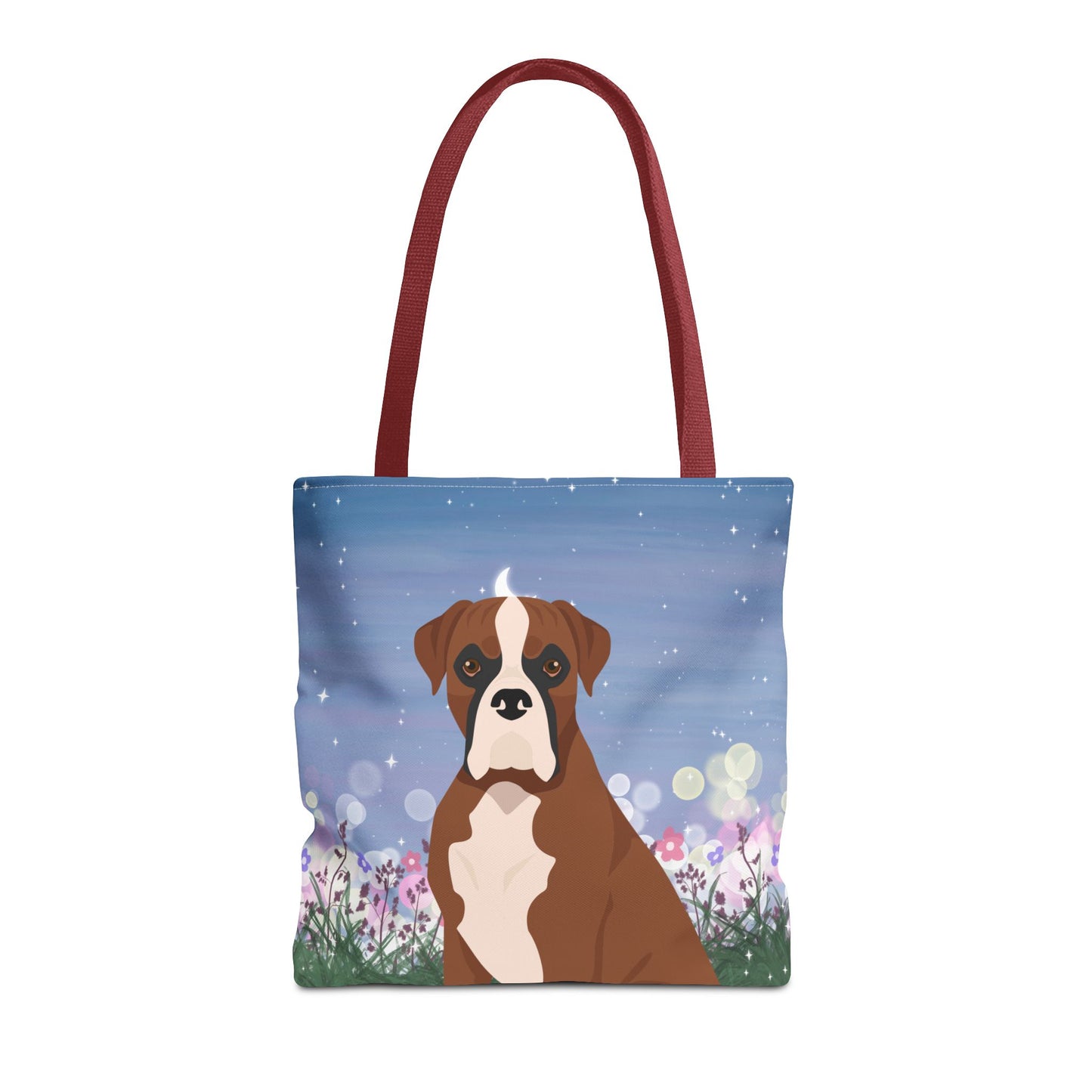 Boxer Dog Tote Bag 16x16