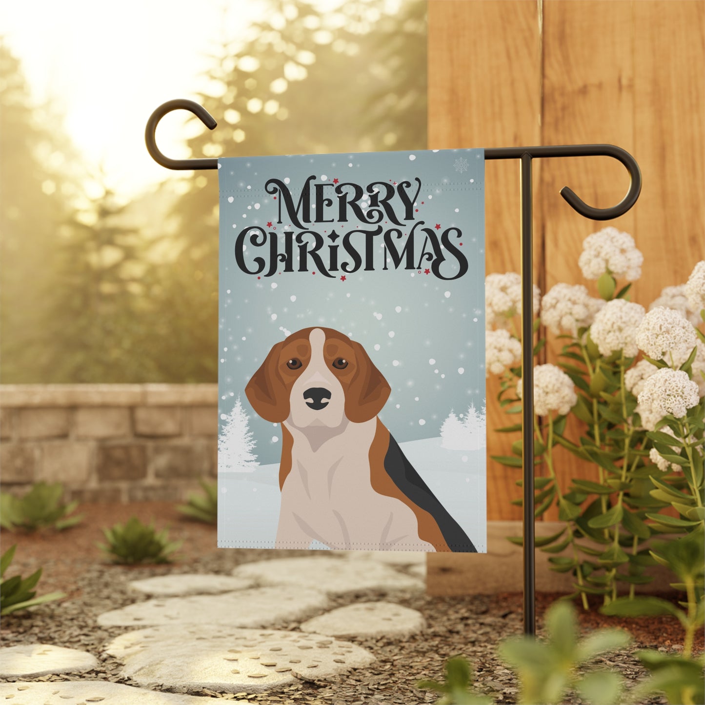 Beagle Dog Garden Flag