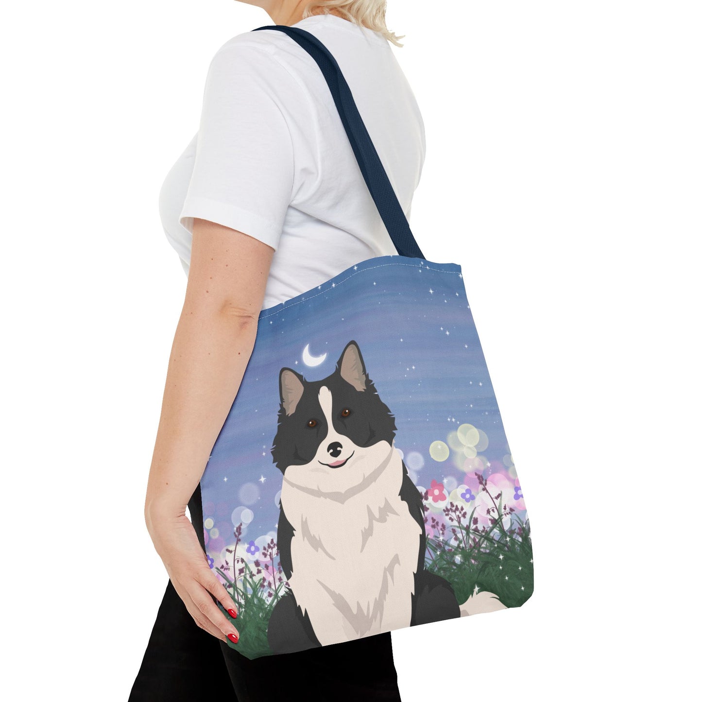 Icelandic Sheepdog Dog Tote Bag 16x16