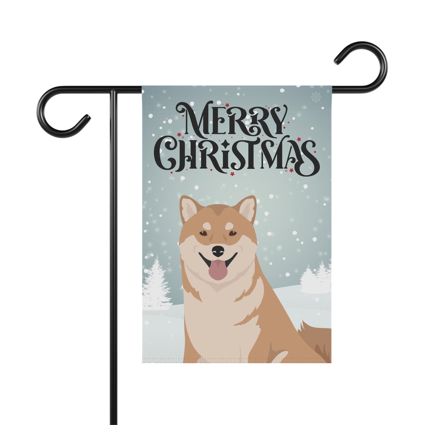 Shiba Inu Dog Garden Flag