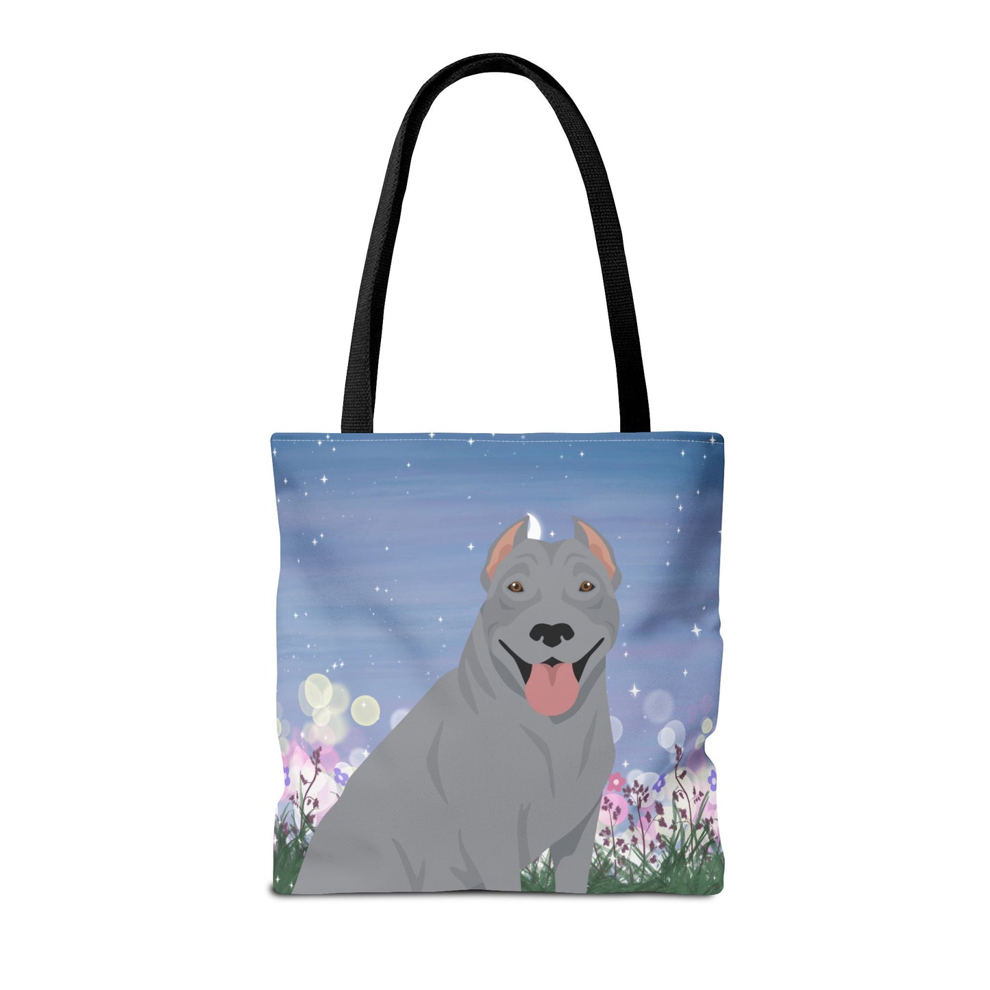 Pit Bull Dog Tote Bag 16x16