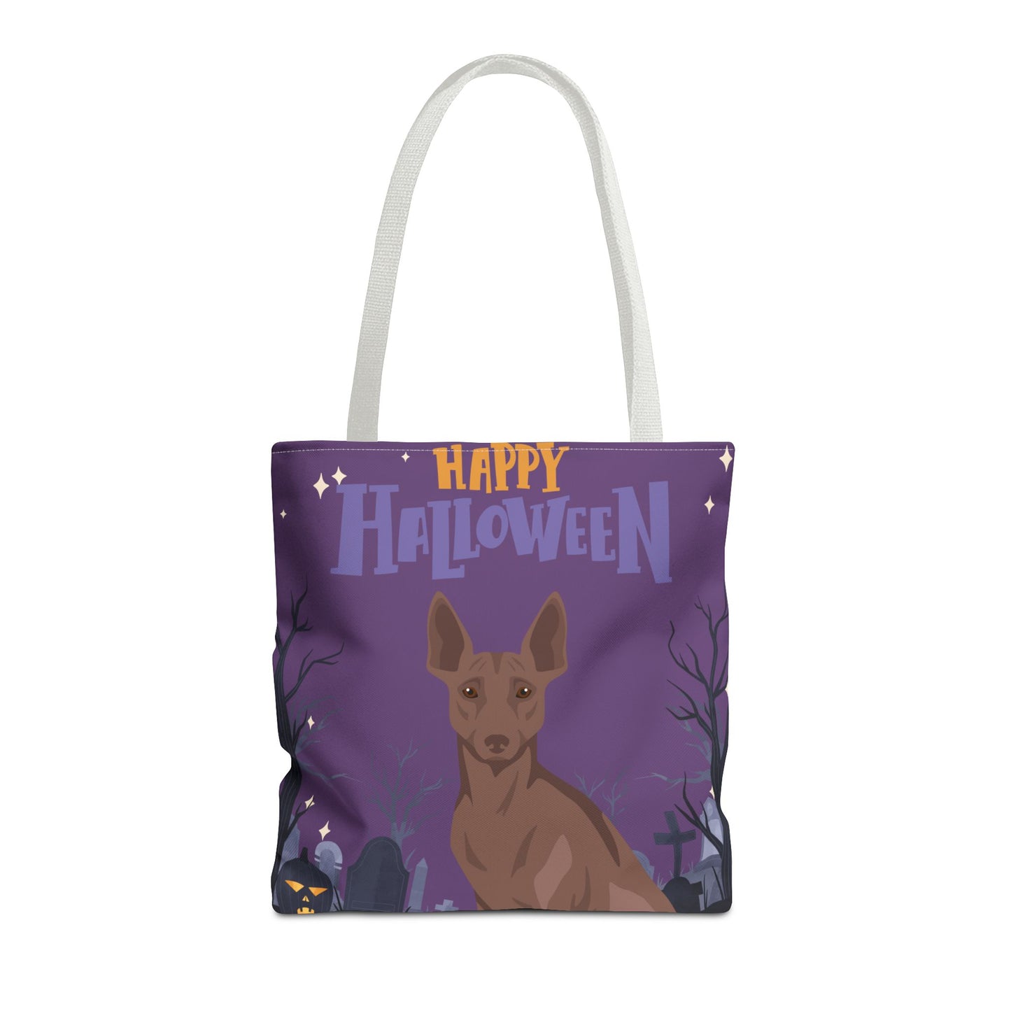 Peruvian Inca Orchid Dog Happy Halloween Tote Bag 16x16