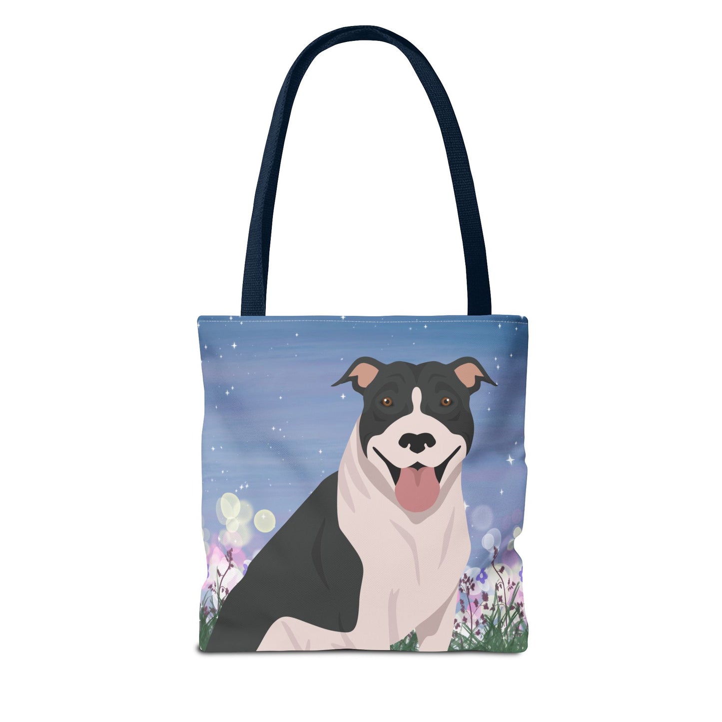 Pit Bull Dog Tote Bag 13x13