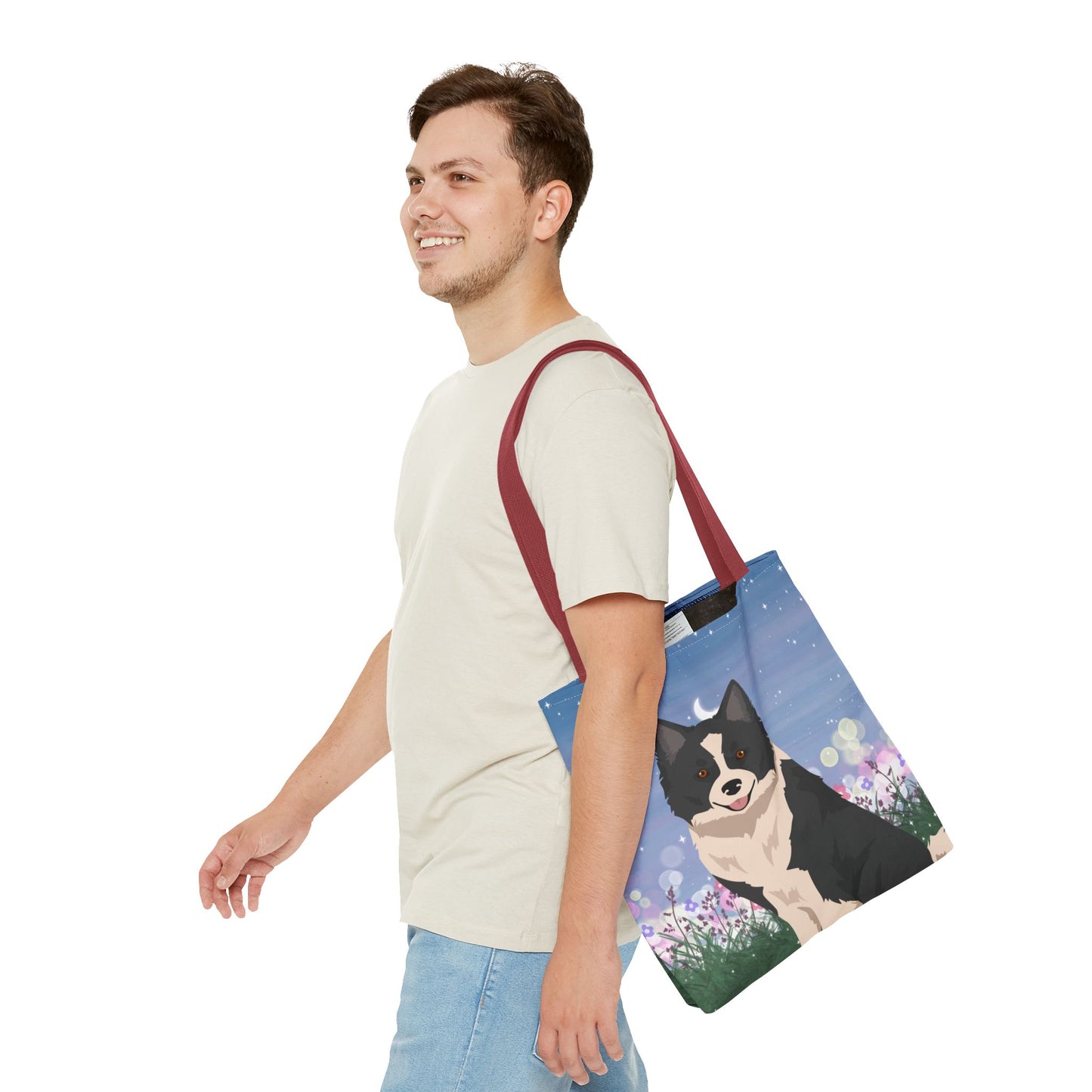 Nenets Herding Laika Dog Tote Bag 16x16