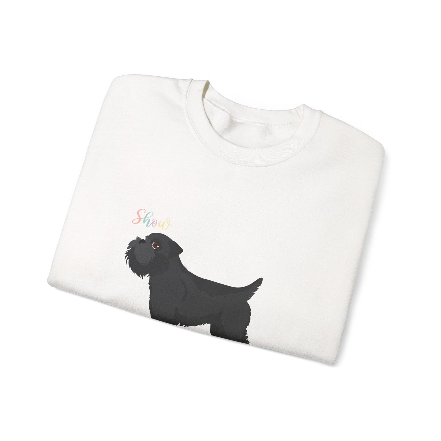 Brussels Griffion Dog Unisex Heavy Blend Crewneck Sweatshirt