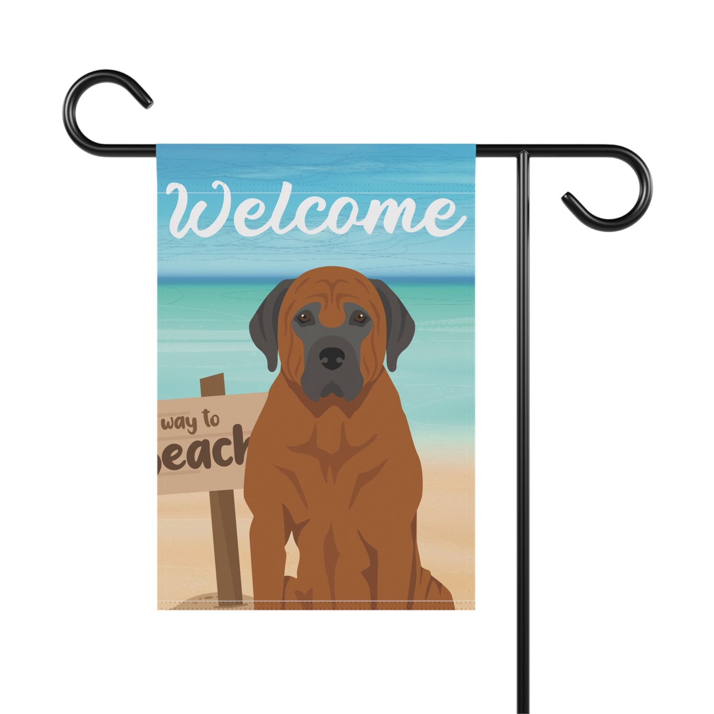 Tosa Inu Dog Garden Flag