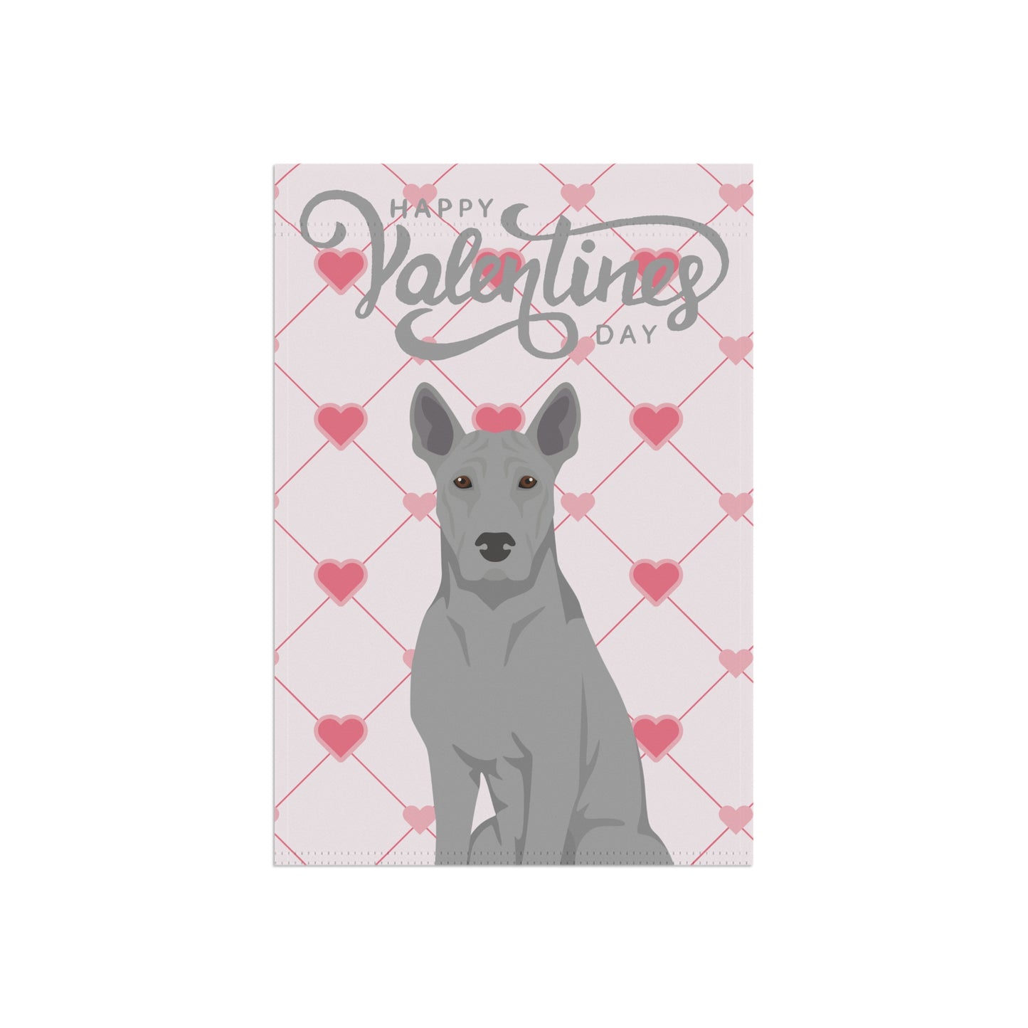 Thai Ridgeback Dog Valentines Day Garden Flag