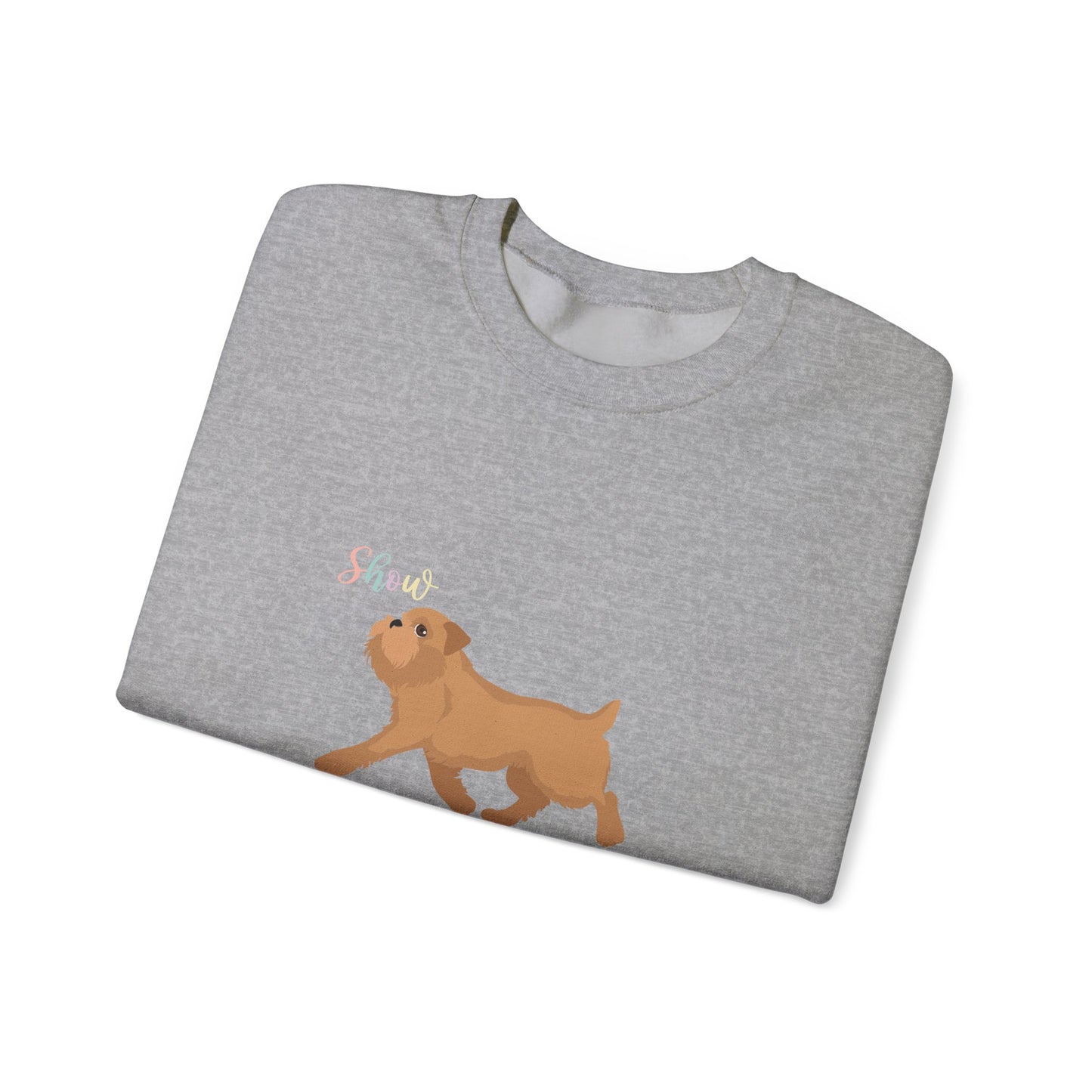 Brussels Griffion Dog Unisex Heavy Blend Crewneck Sweatshirt