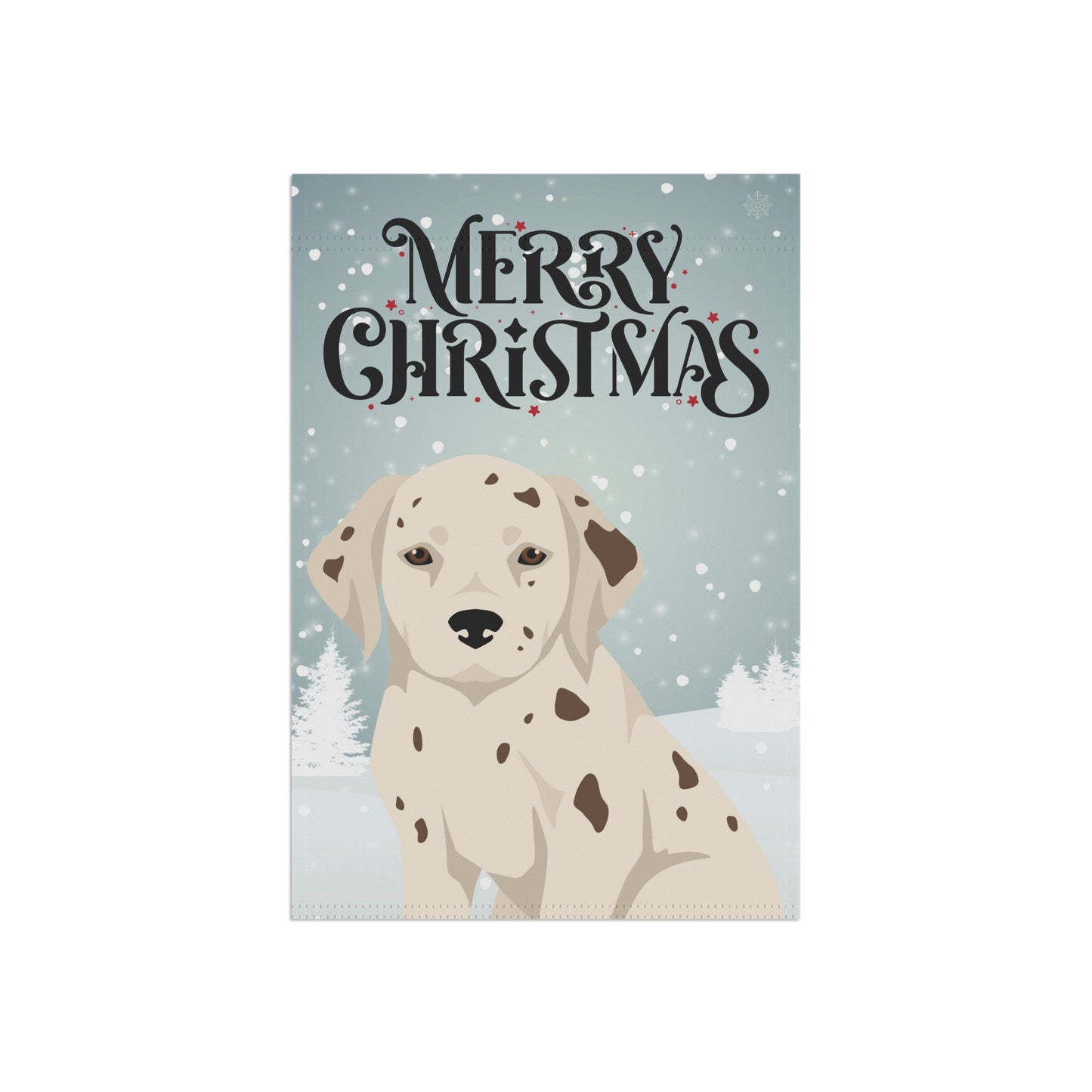 Dalmation Dog Garden Flag