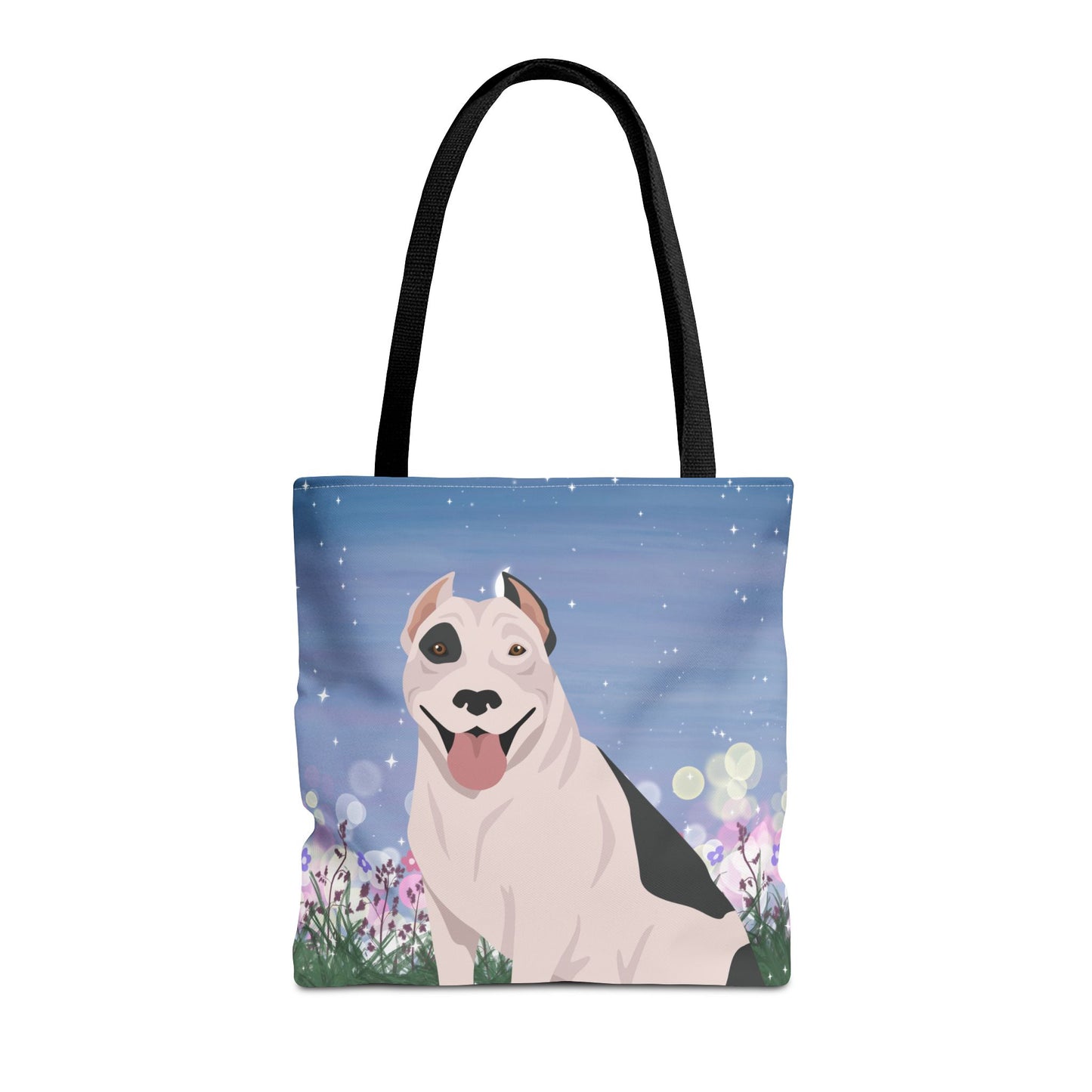 Pit Bull Dog Tote Bag 16x16