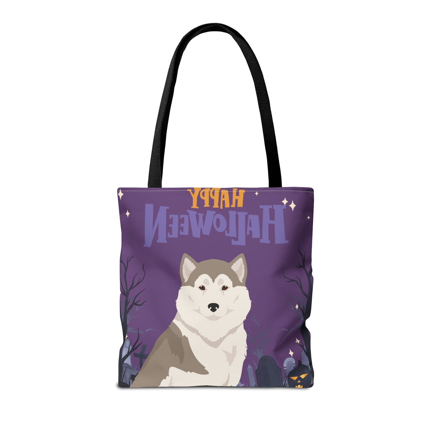 Greenland Dog Dog Happy Halloween Tote Bag 16x16