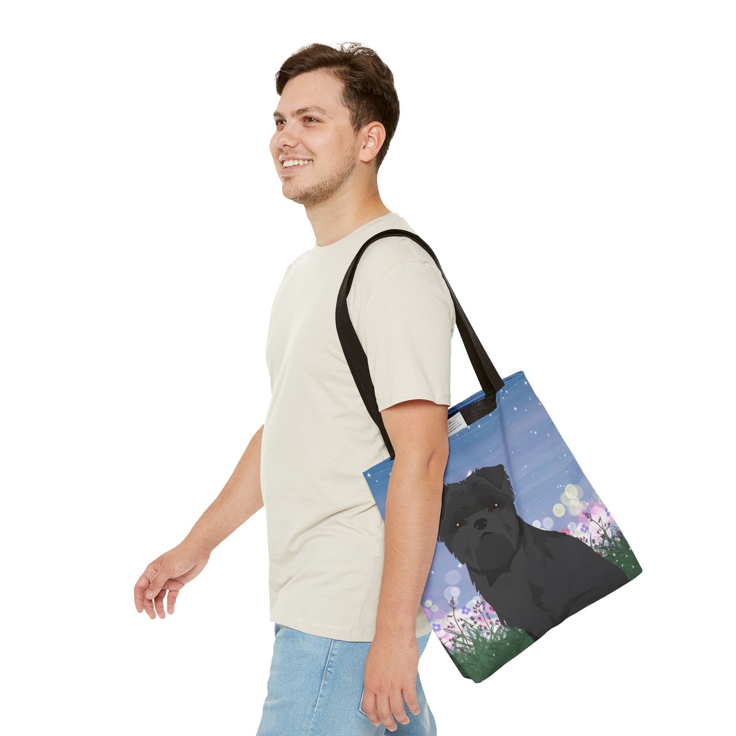 Affenpinscher Dog Tote Bag 16x16