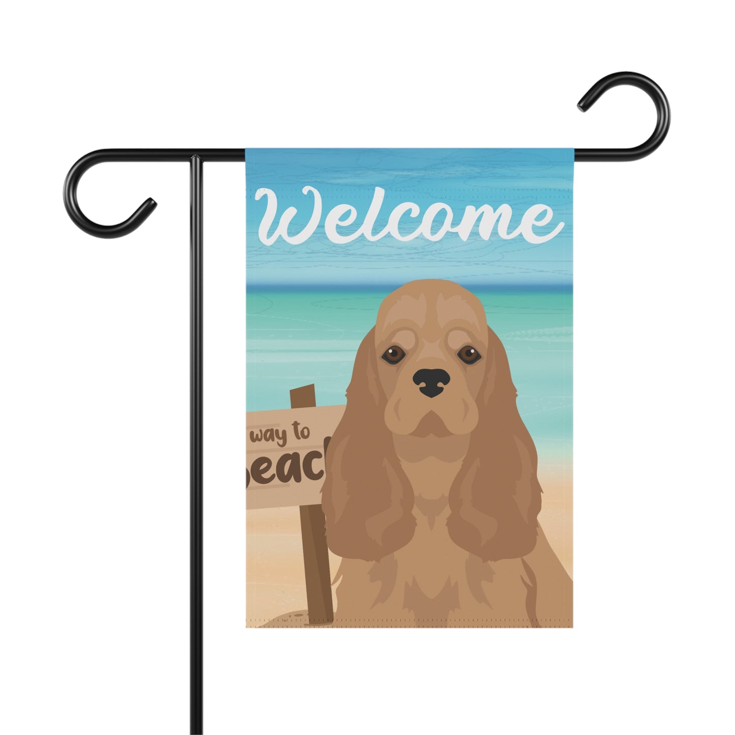 Cocker Spaniel Dog Garden Flag