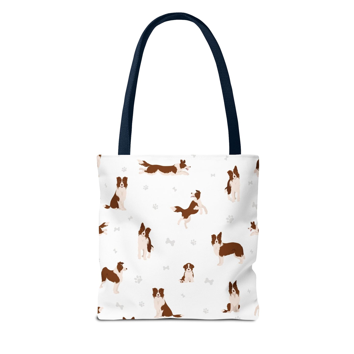 Border Collie Dog Tote Bag, Akita Dog Mom Gift