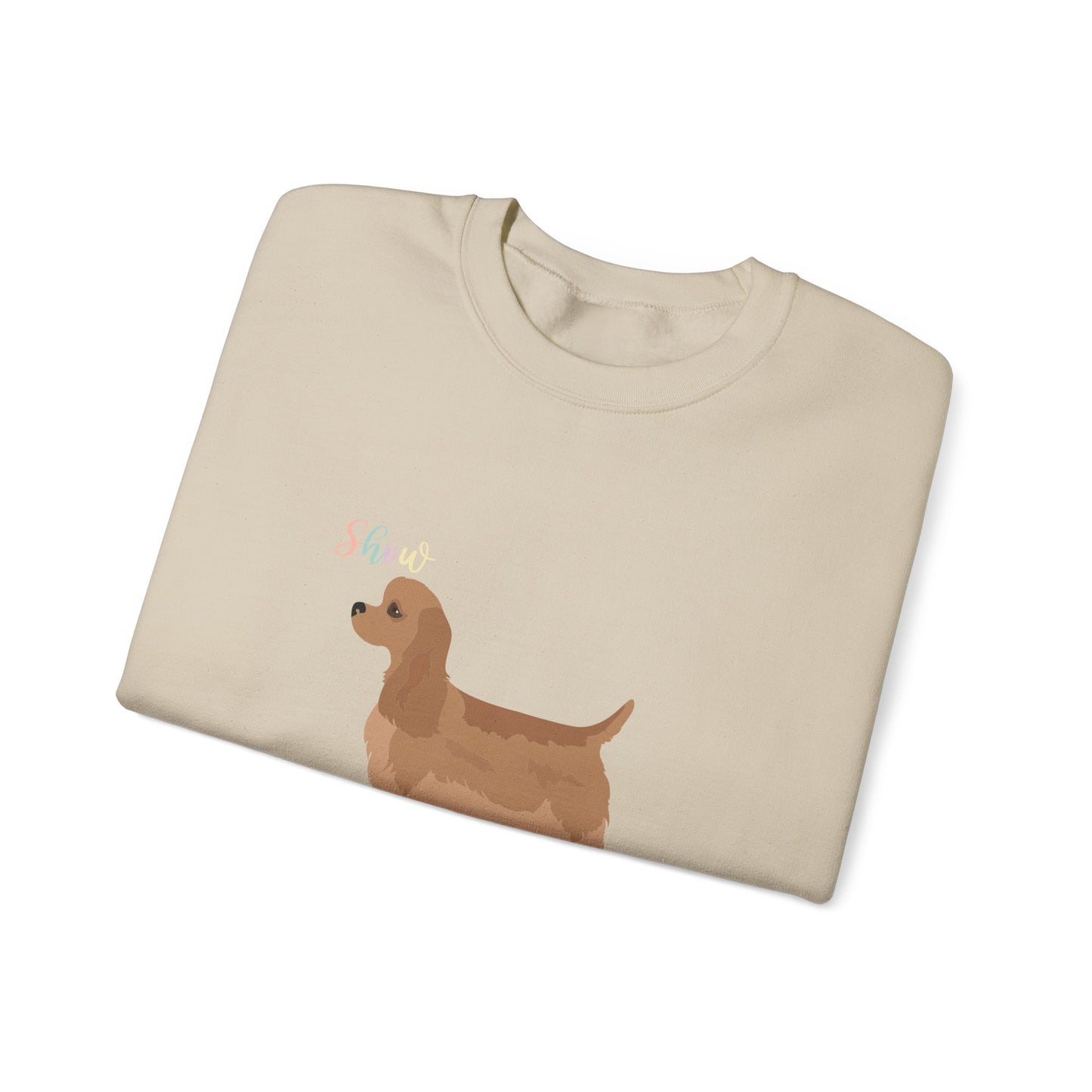 Cocker Spaniel Dog Unisex Heavy Blend Crewneck Sweatshirt