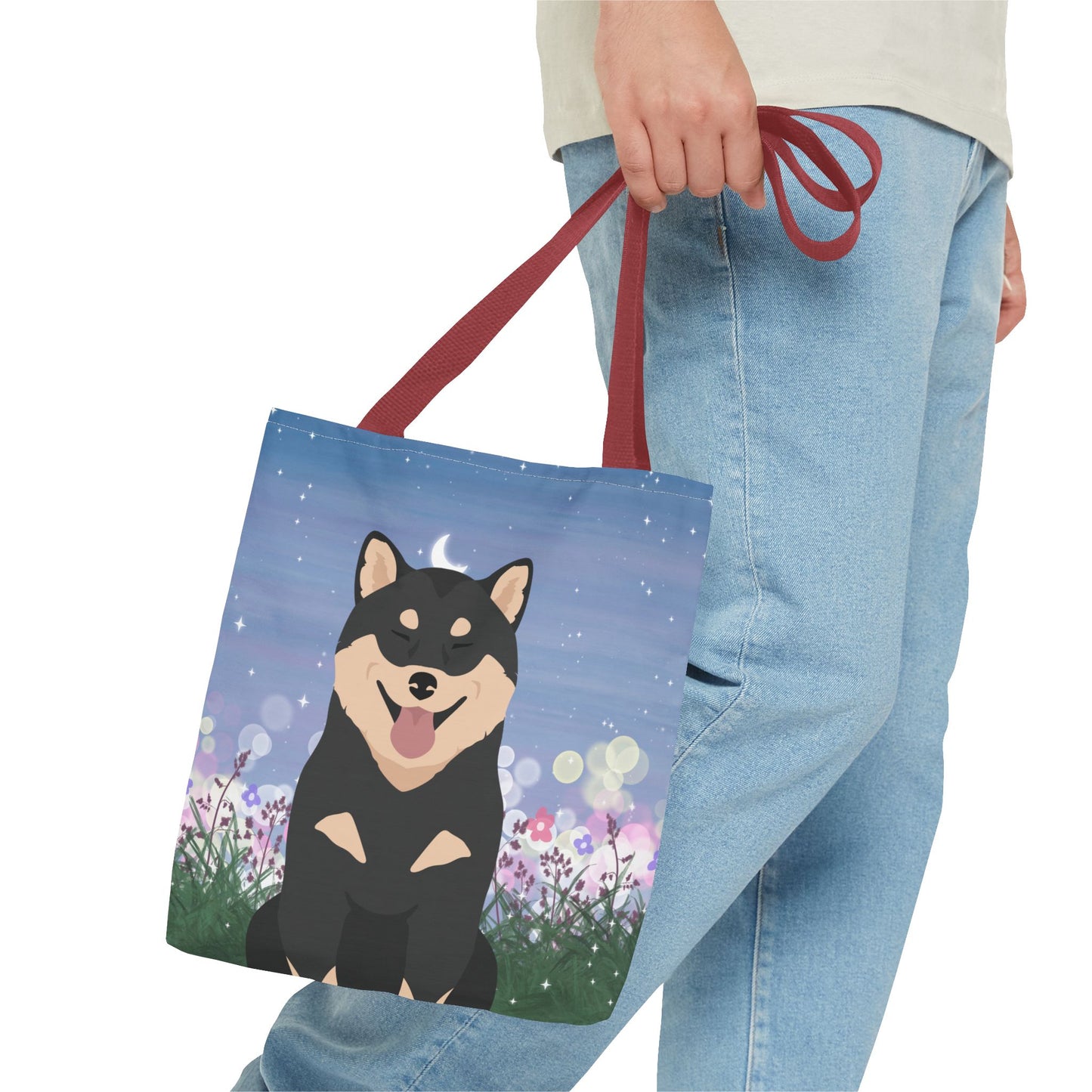 Shiba Inu Dog Tote Bag 13x13