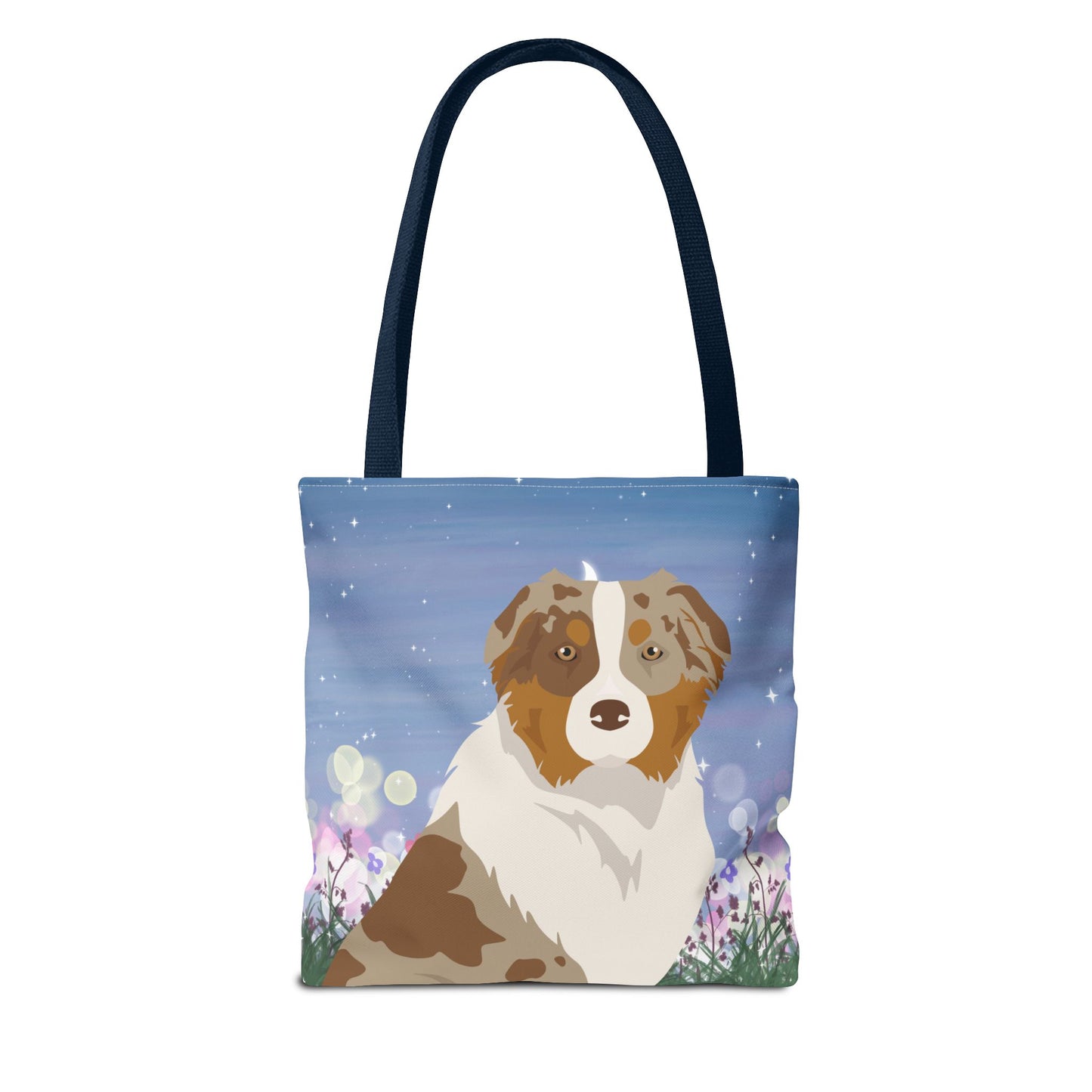 Australian Shepherd Dog Tote Bag 13x13