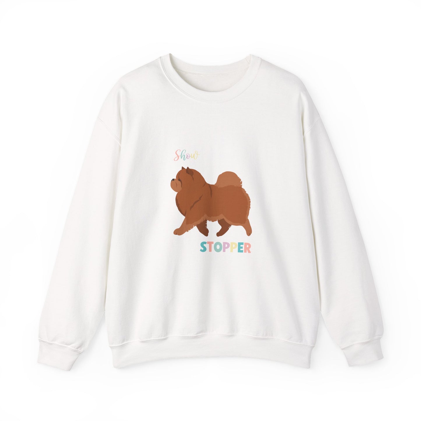 Chow Chow Dog Unisex Heavy Blend Crewneck Sweatshirt