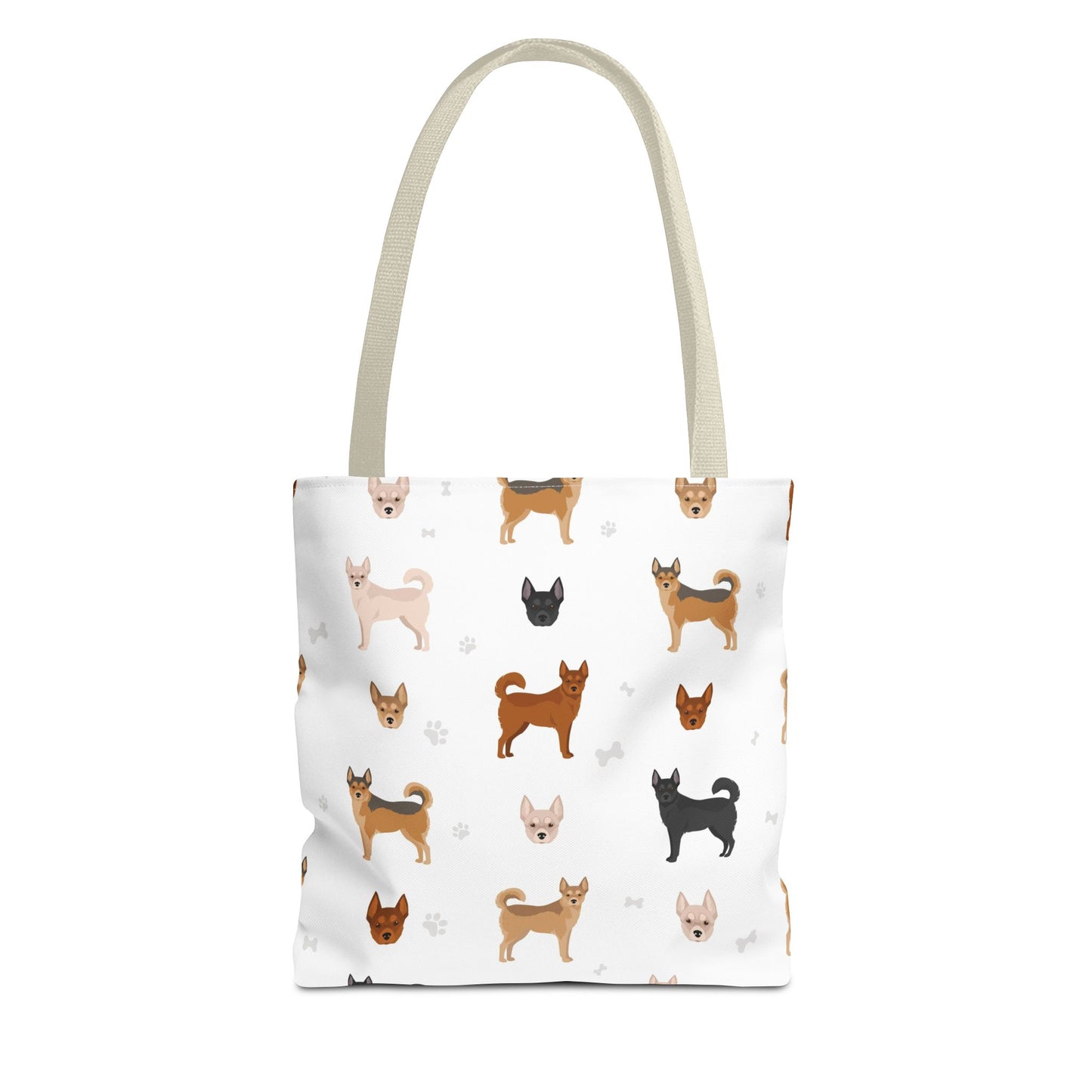 Norwegian Lundehund Dog Tote Bag