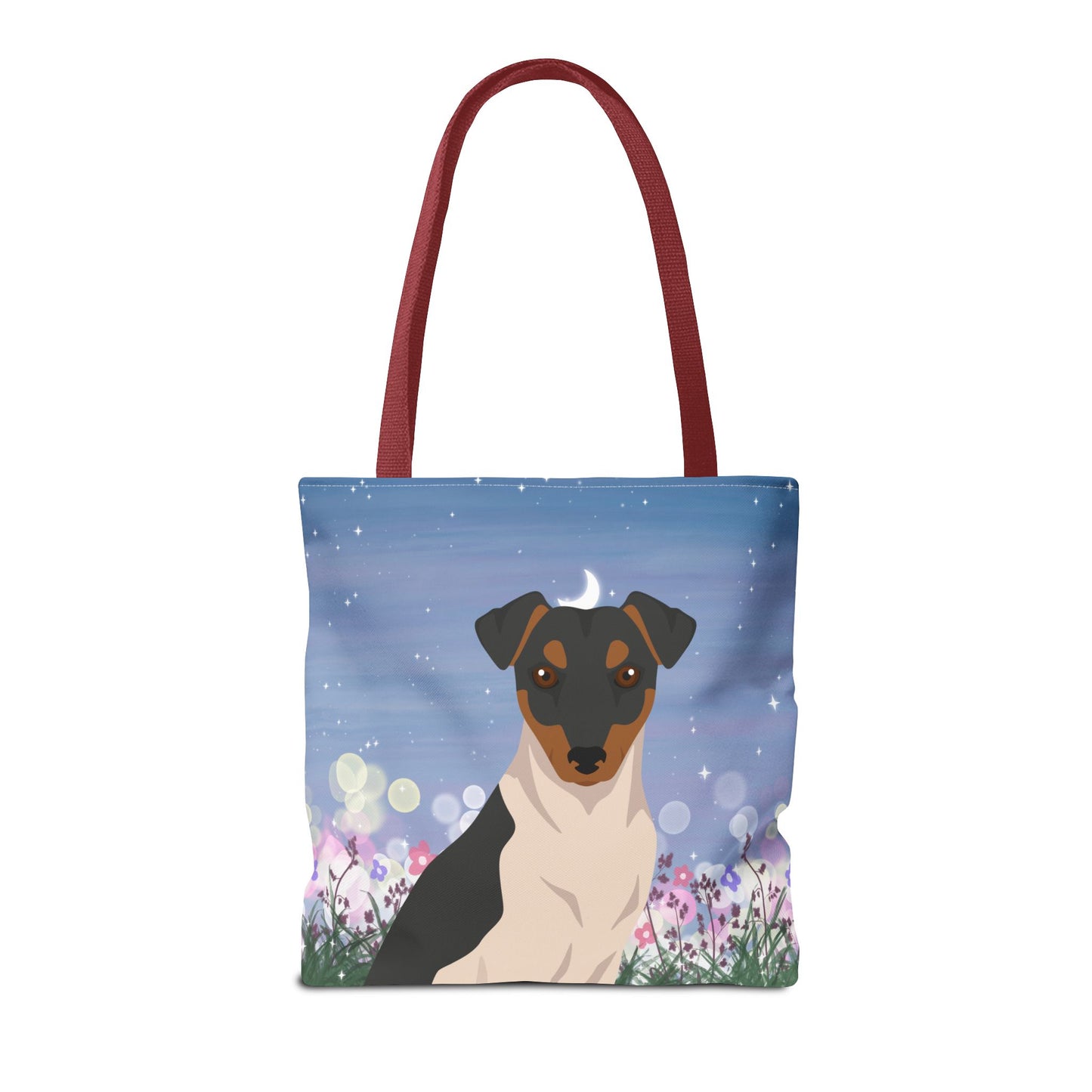 Brazilian Terrier Dog Tote Bag 16x16
