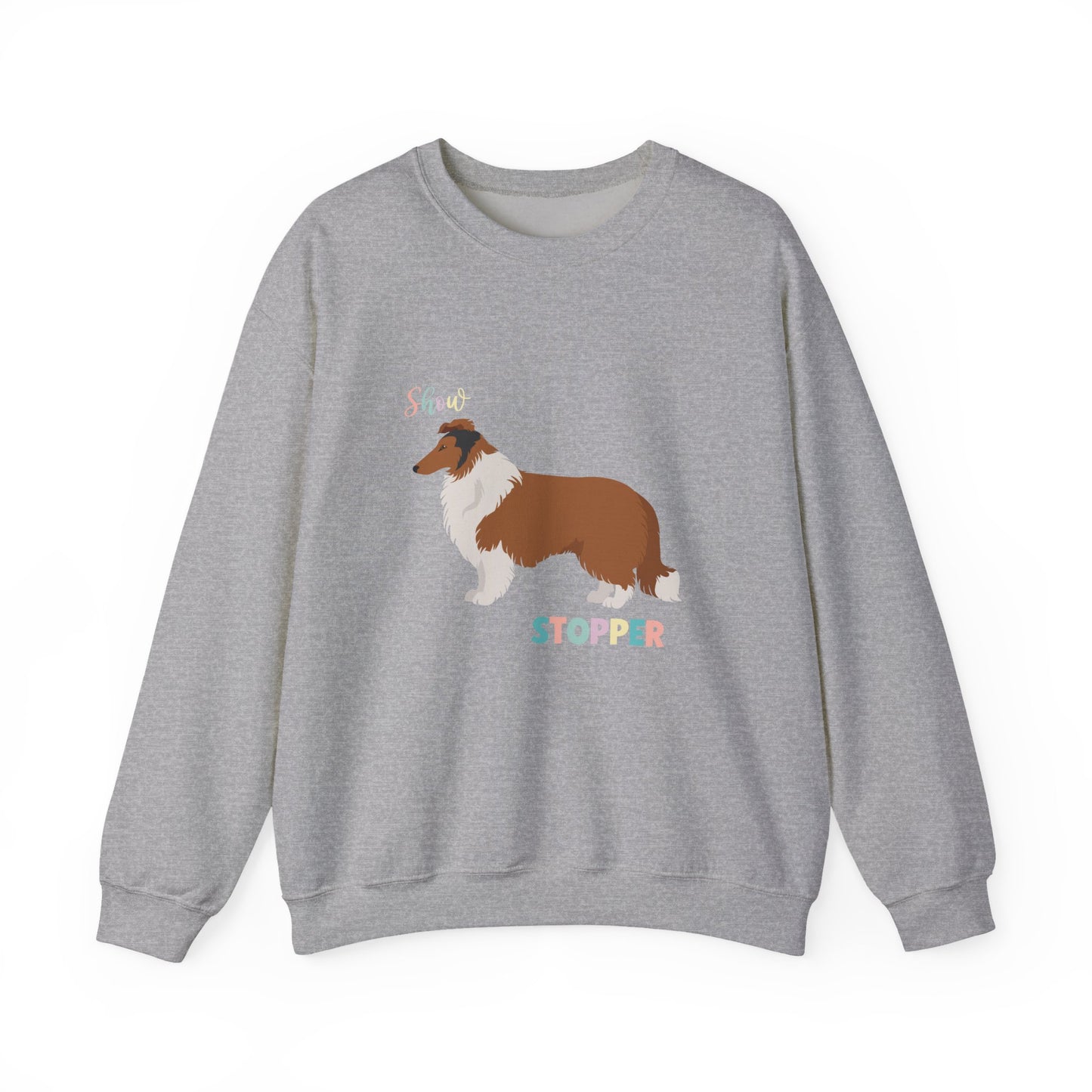 Collie Dog Unisex Heavy Blend Crewneck Sweatshirt