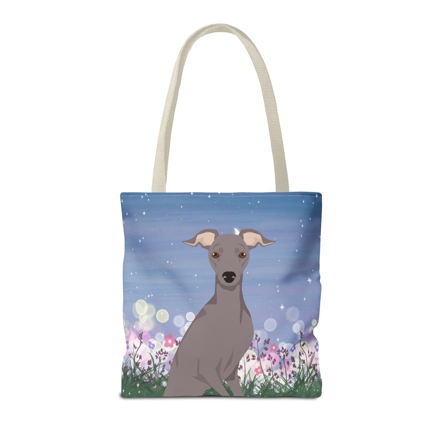 Italian Greyhound Dog Tote Bag 16x16