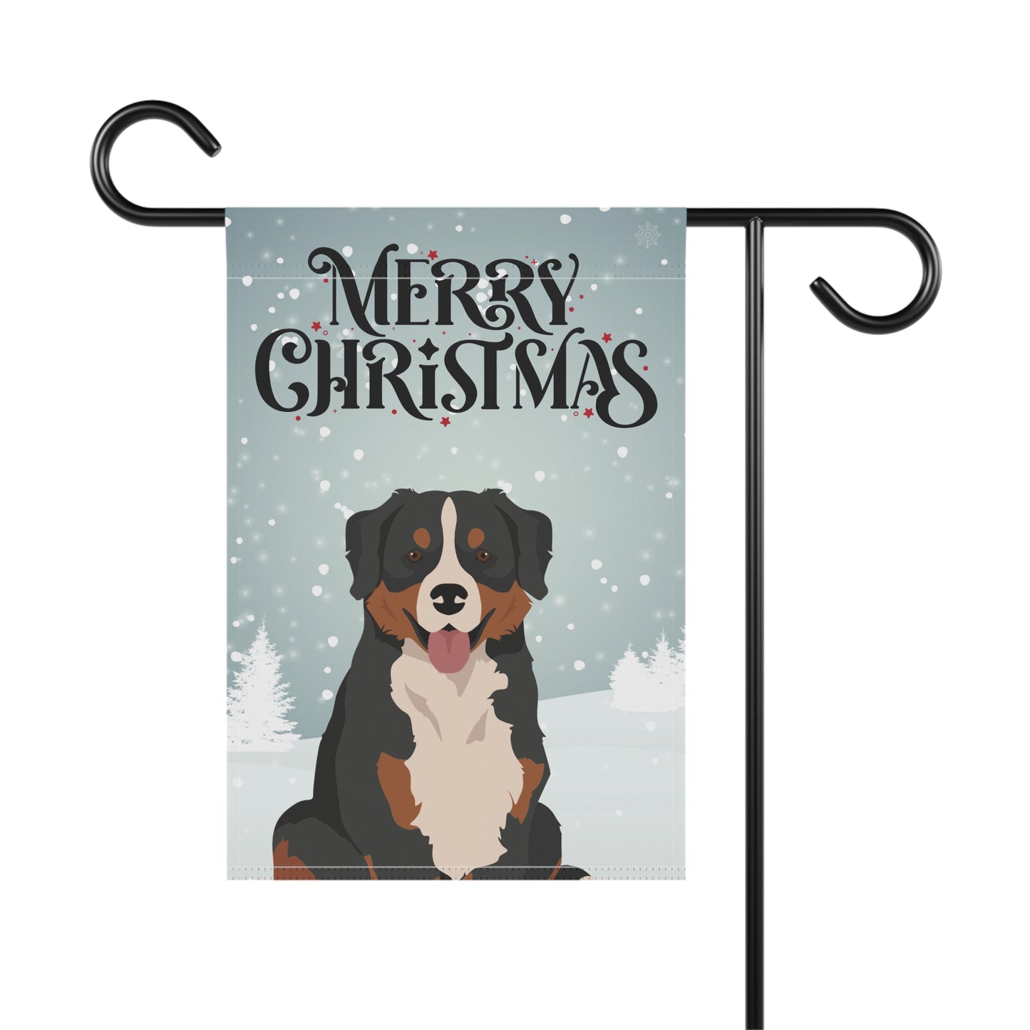 Bernese Mountain Dog Garden Flag