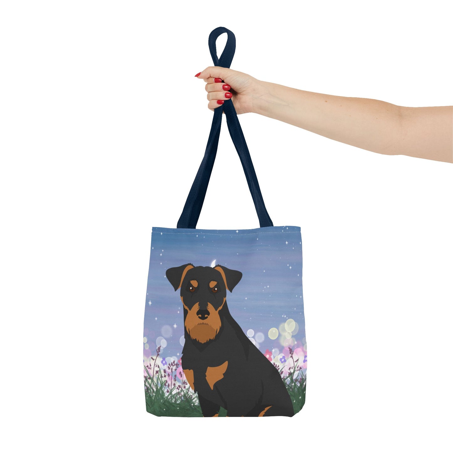Jagdterrier Dog Tote Bag 13x13