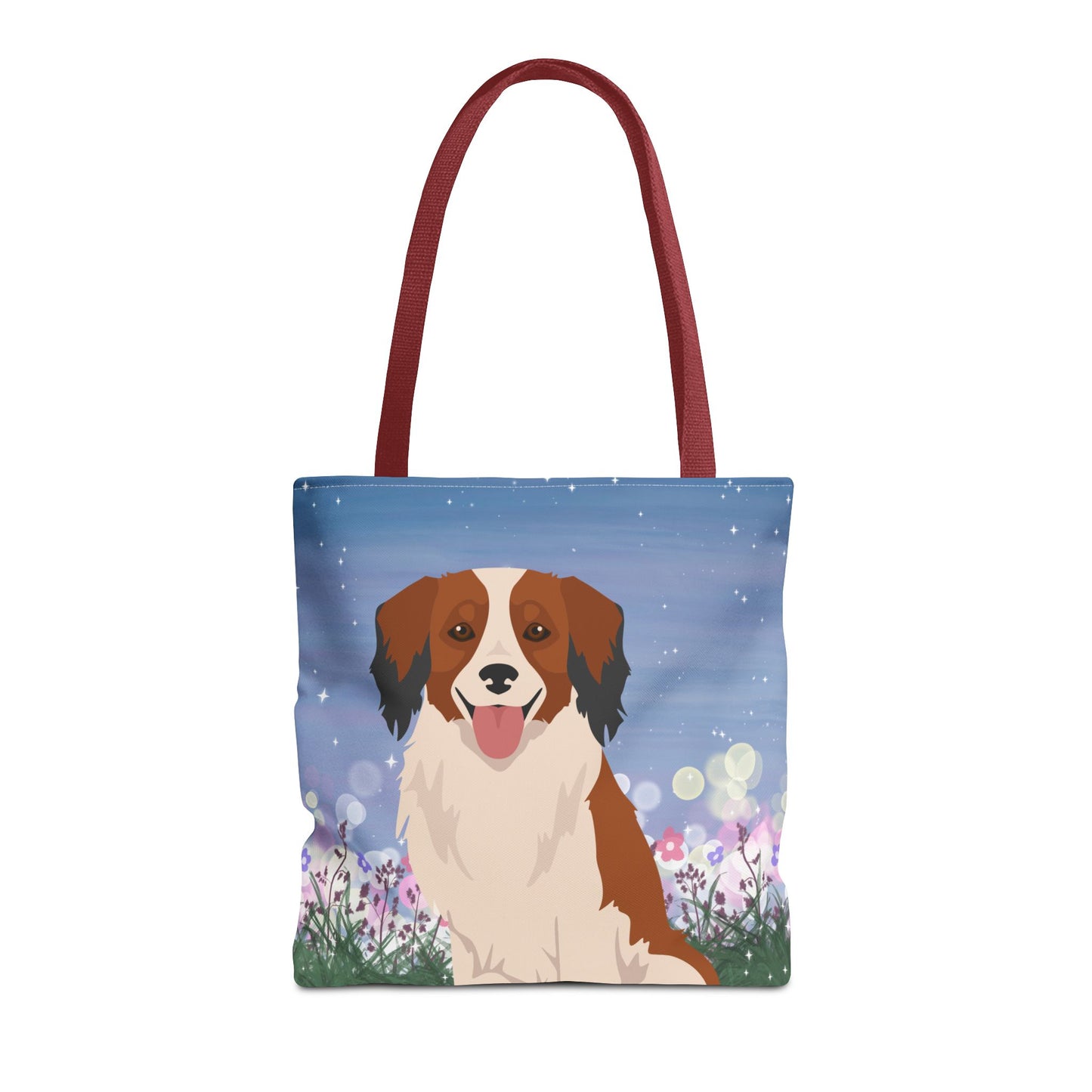 Kooikerhondje Dog Tote Bag 16x16