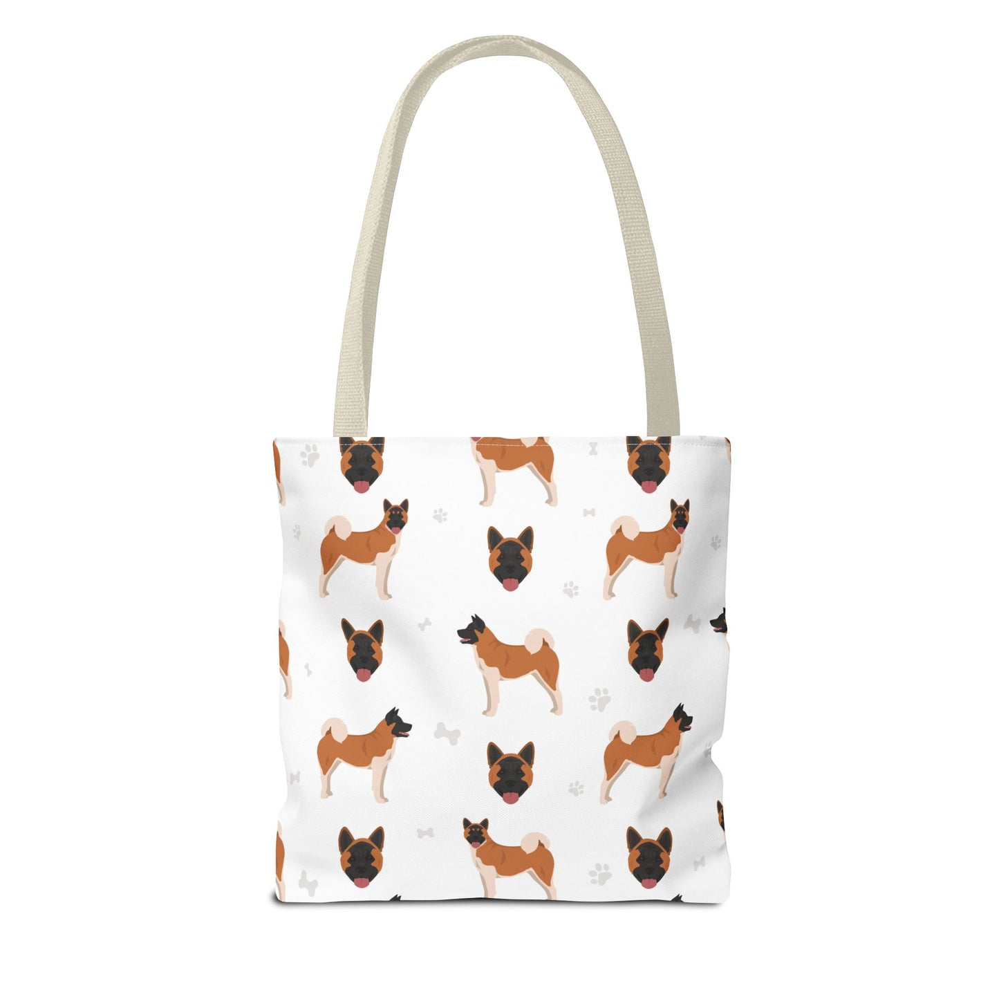 American Akita Dog Tote Bag, Akita Dog Mom Gift