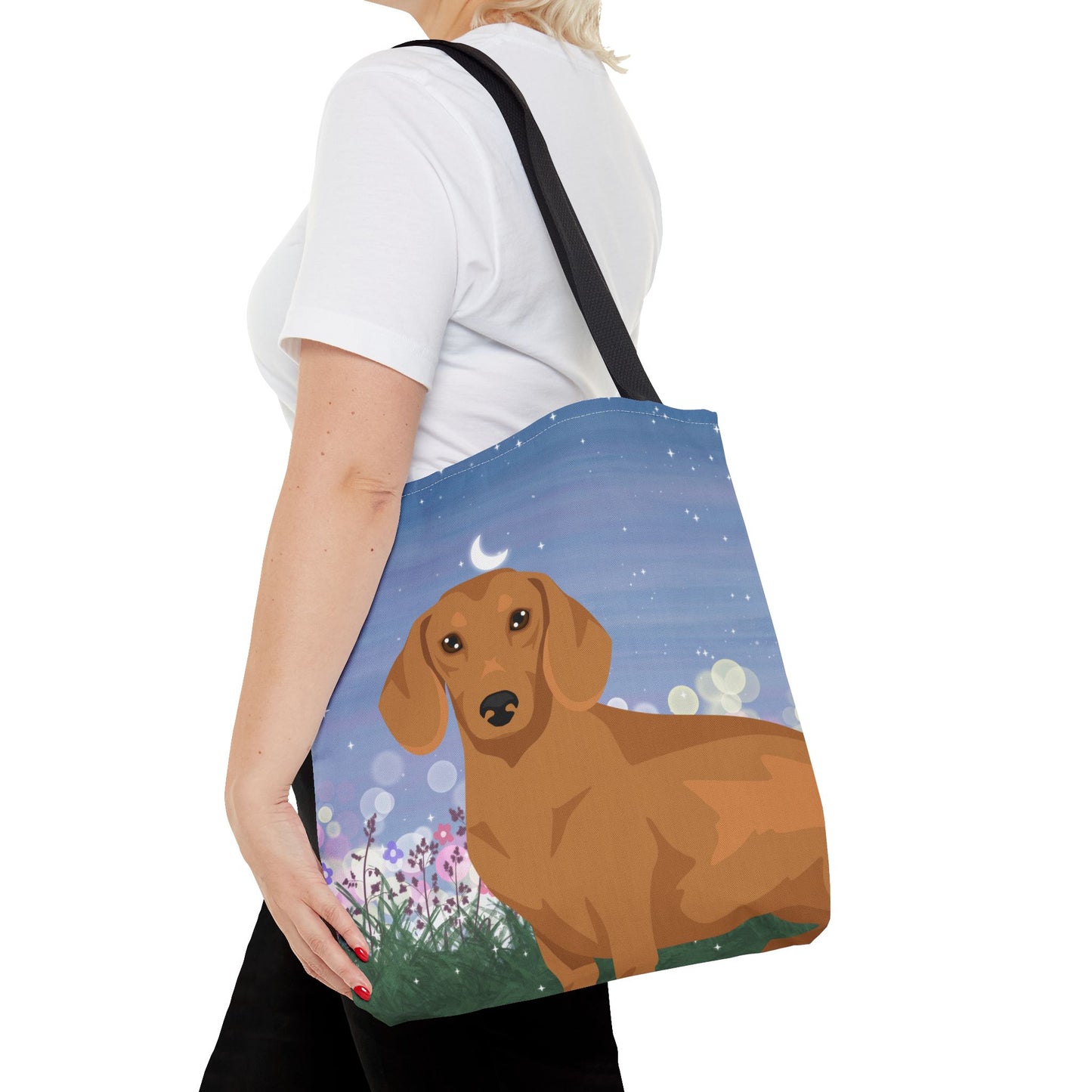Dachshund Dog Tote Bag 16x16