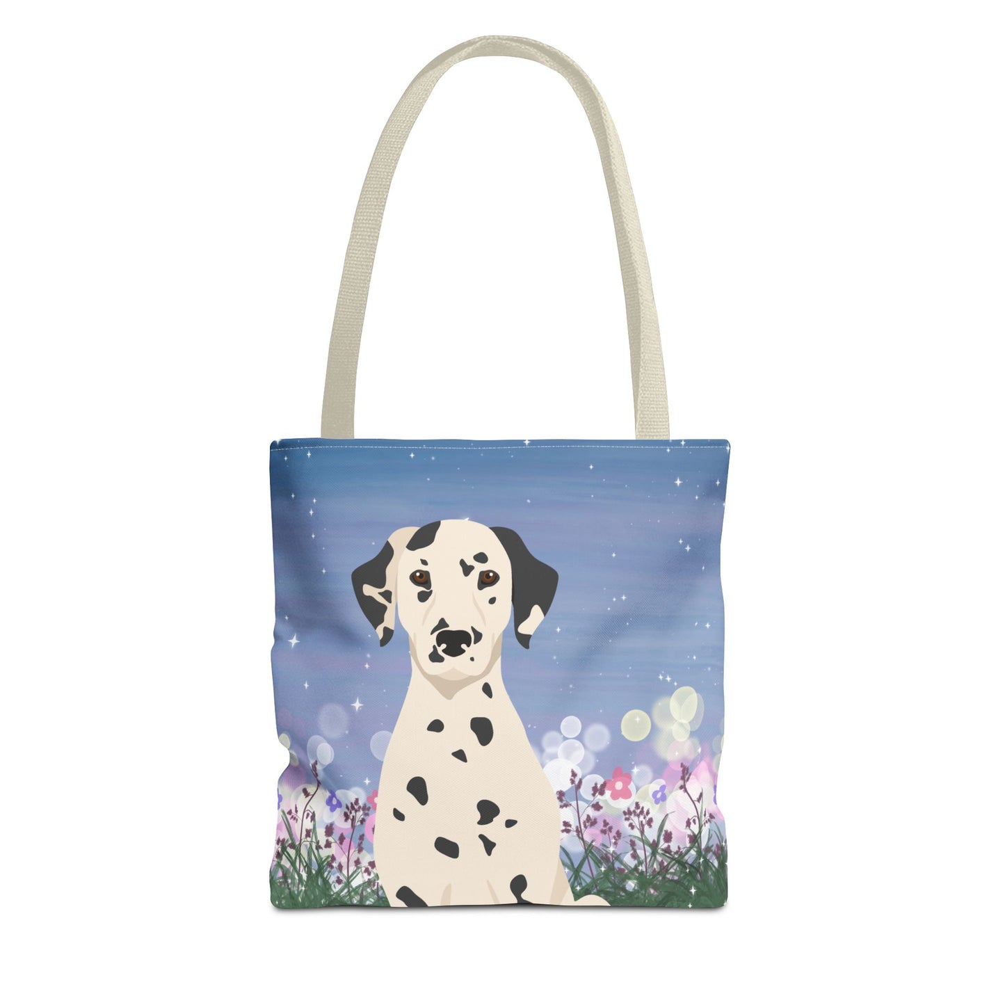 Dalmatian Dog Tote Bag 13x13