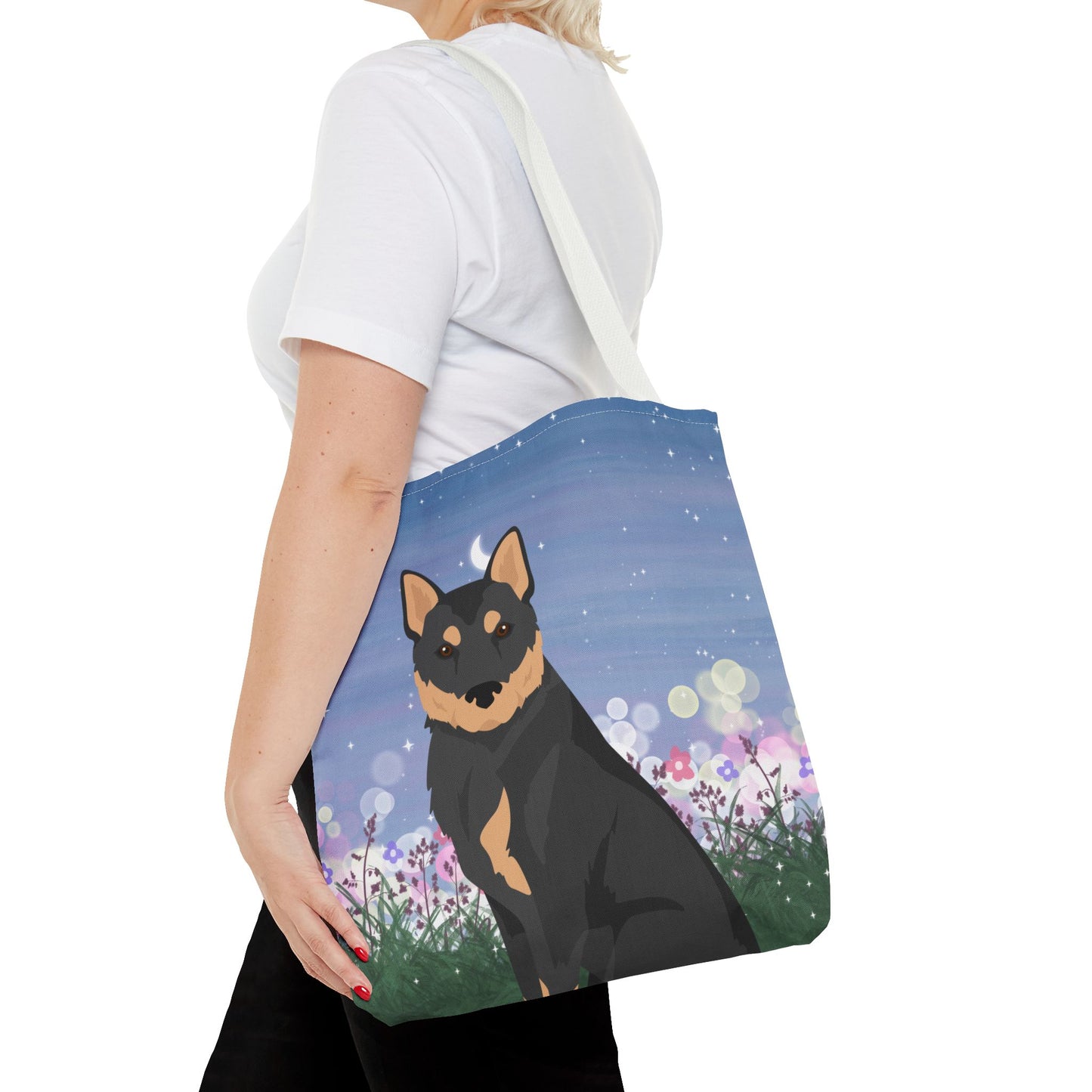 Korean Jindo Dog Tote Bag 16x16