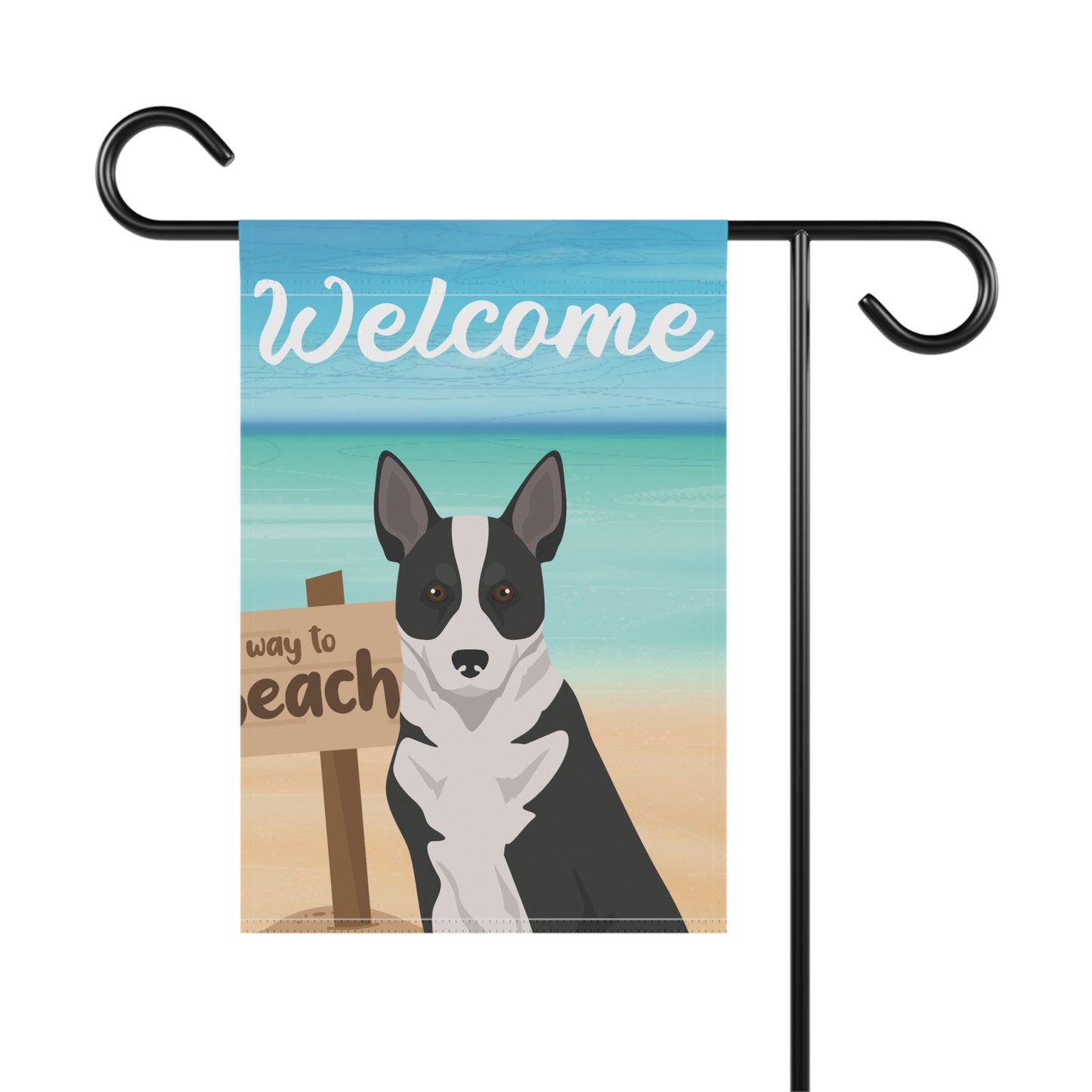 Canaan Dog Dog Garden Flag
