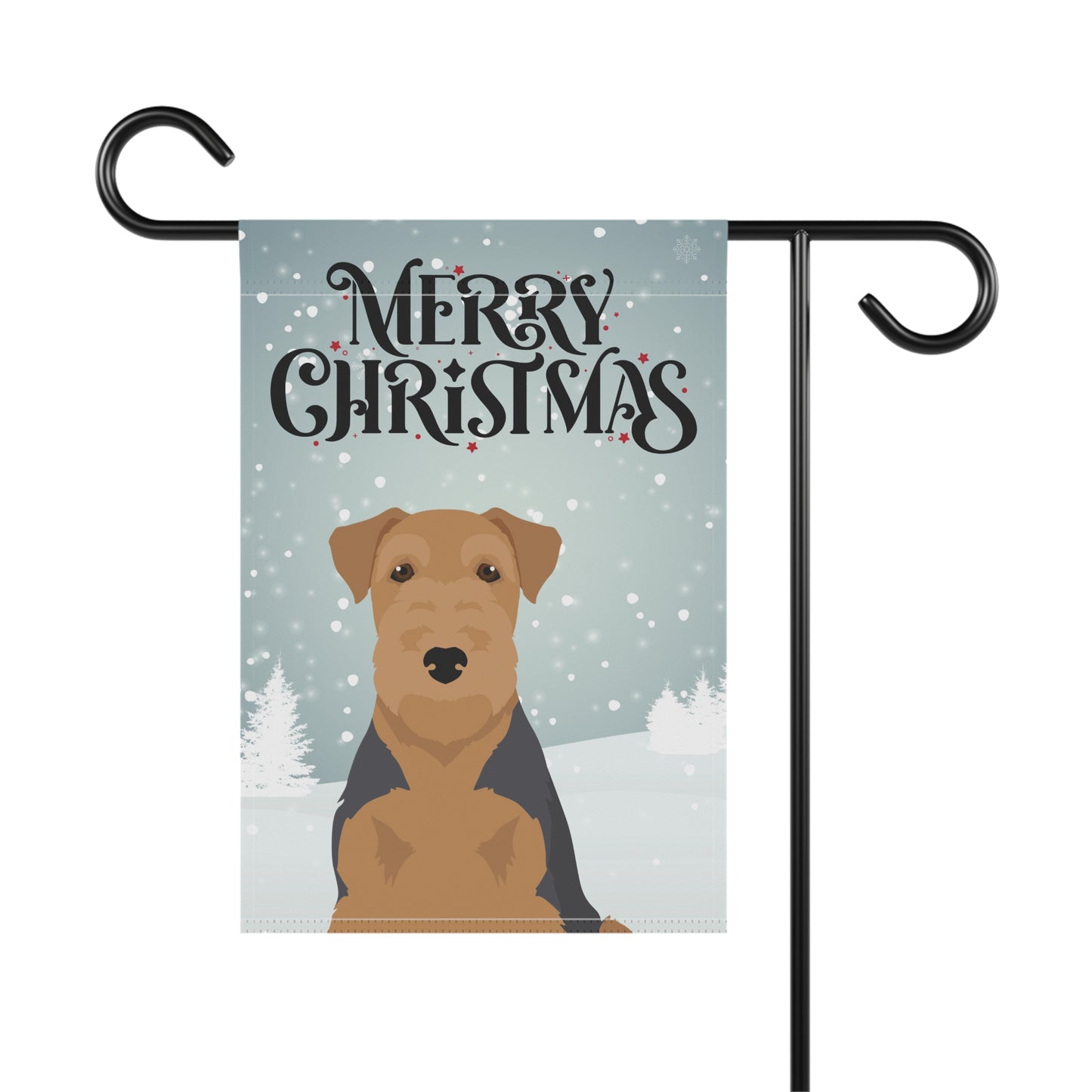 Welsh Terrier Dog Garden Flag