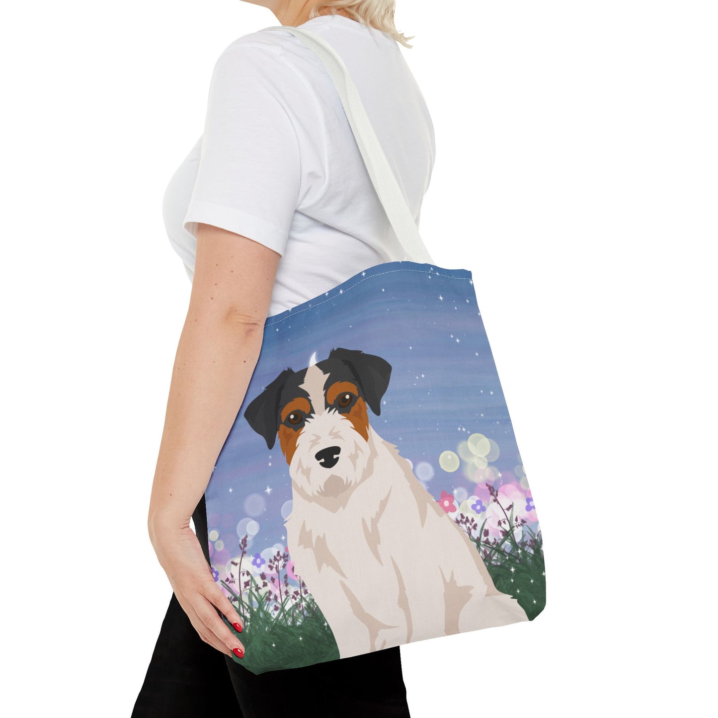 Jack Russell Terrier Dog Tote Bag 16x16