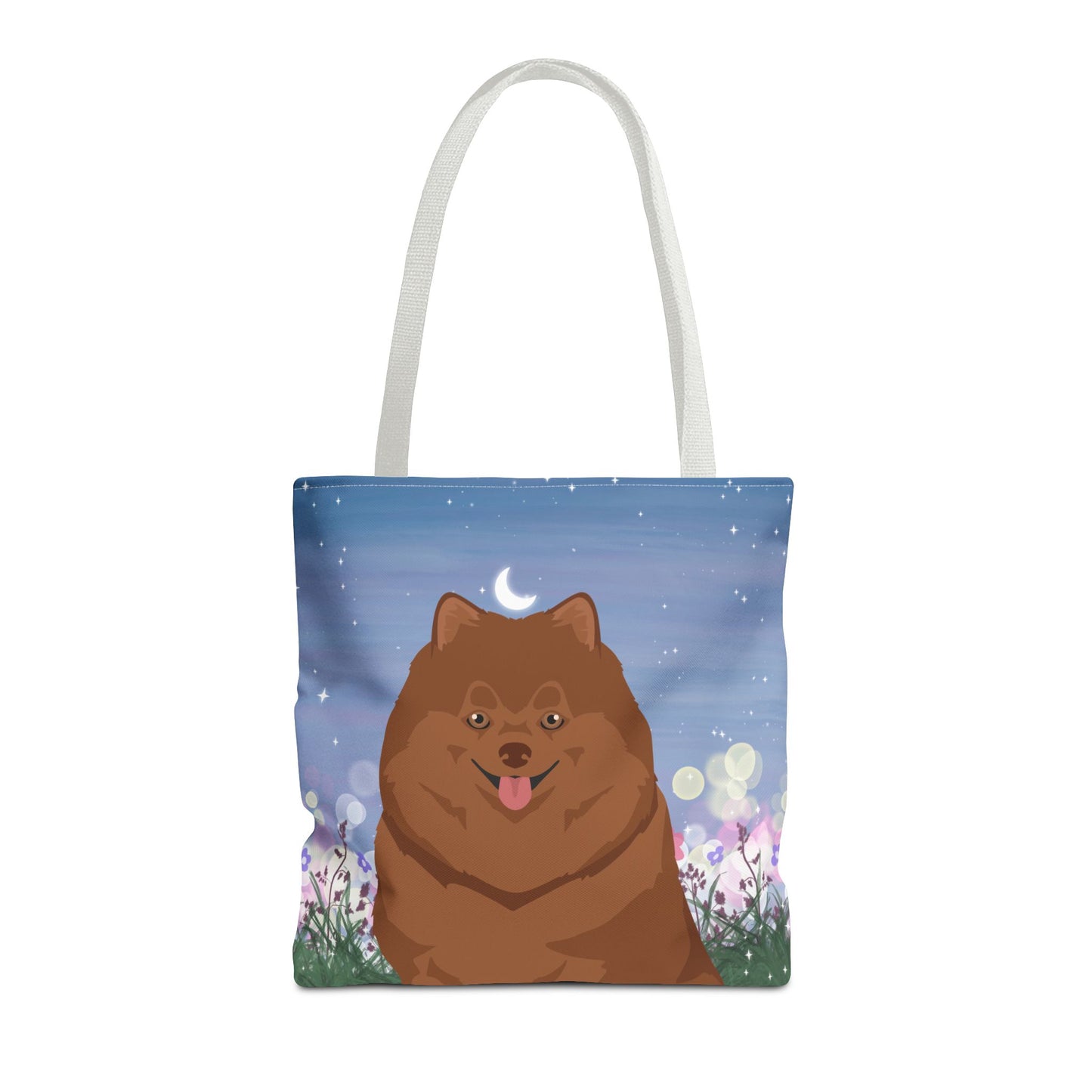 Pomeranian Dog Tote Bag 16x16