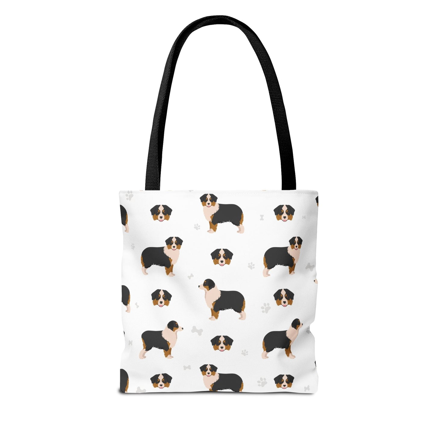 Miniature Australian Shepherd Dog Tote Bag, Aussie Dog Mom Gift