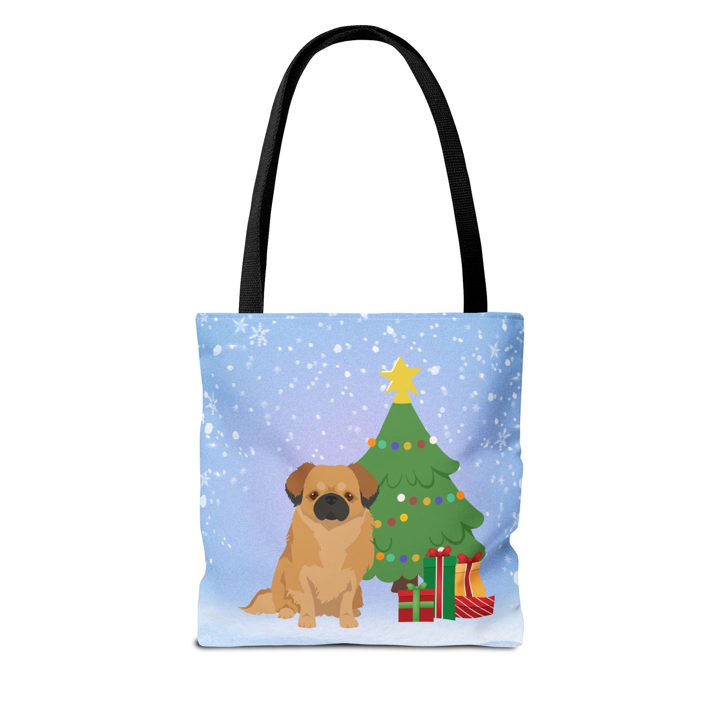 Tibetan Spaniel Dog Tote Bag, Dog Mom Gift