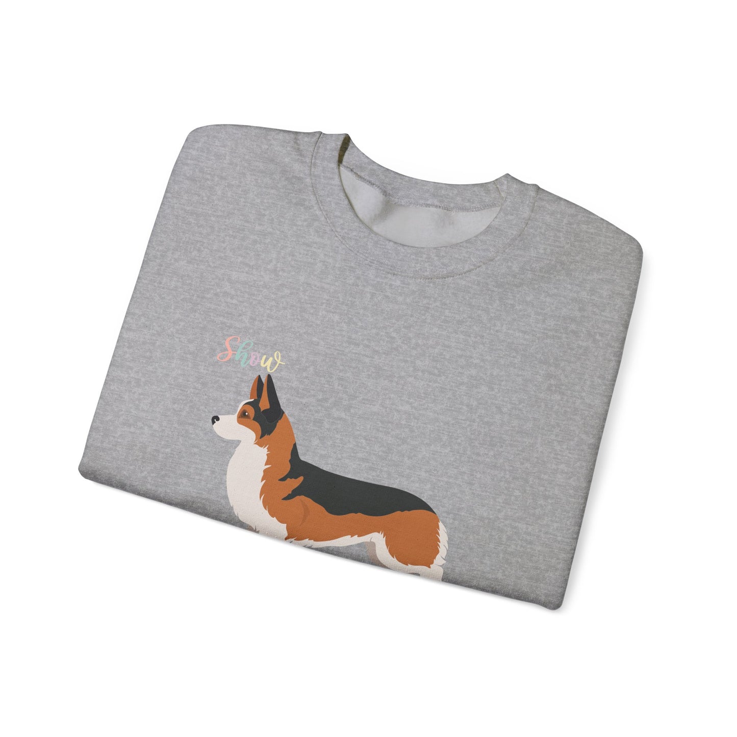 Pembroke Welsh Corgi Dog Unisex Heavy Blend Crewneck Sweatshirt
