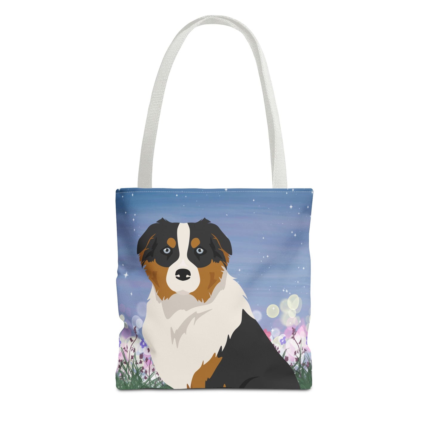 Australian Shepherd Dog Tote Bag 13x13
