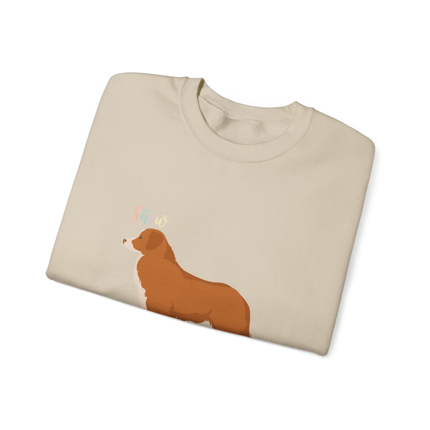 Nova Scotia Duck Tolling Retriever Dog Unisex Heavy Blend Crewneck Sweatshirt