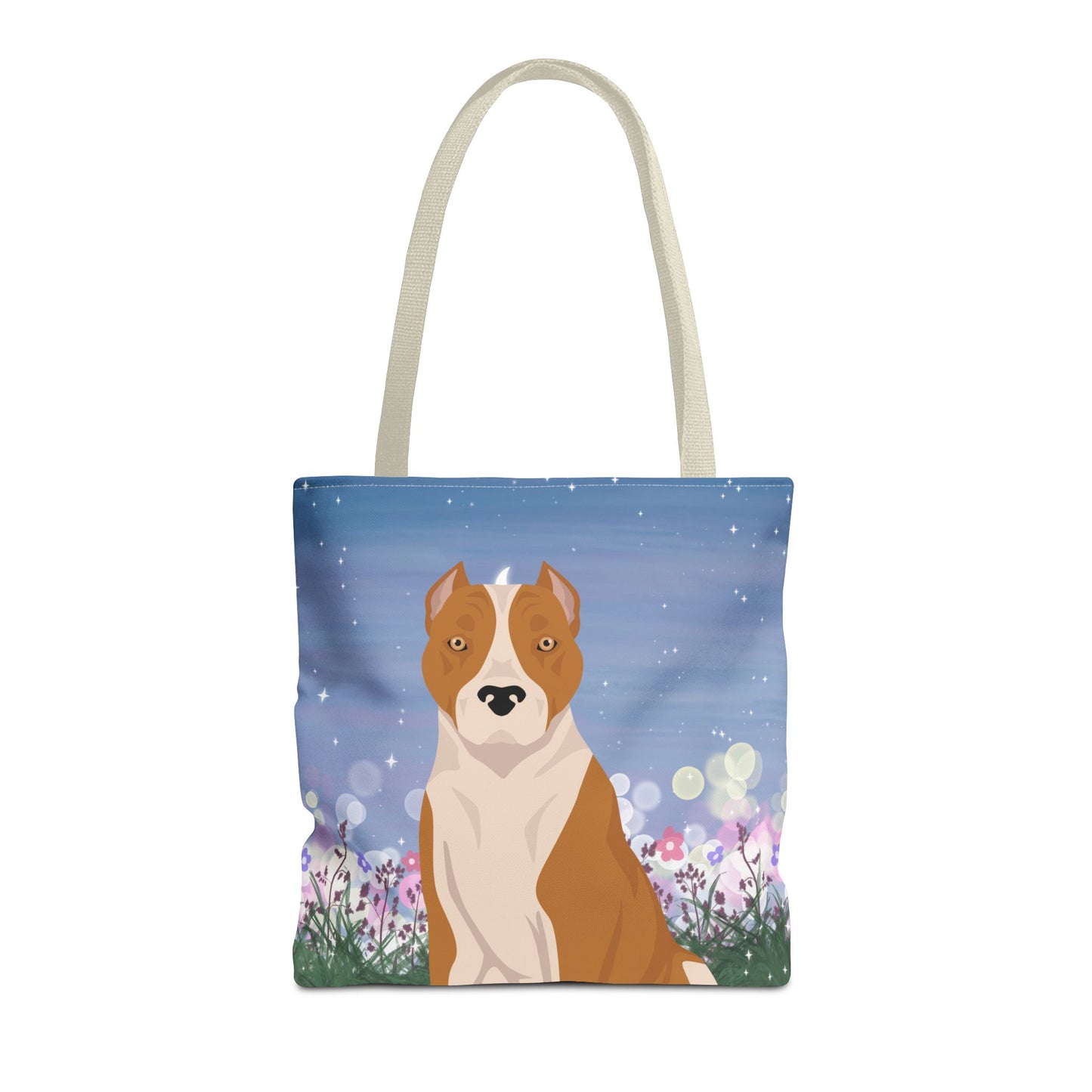 American Staffordshire Terrier Dog Tote Bag 16x16
