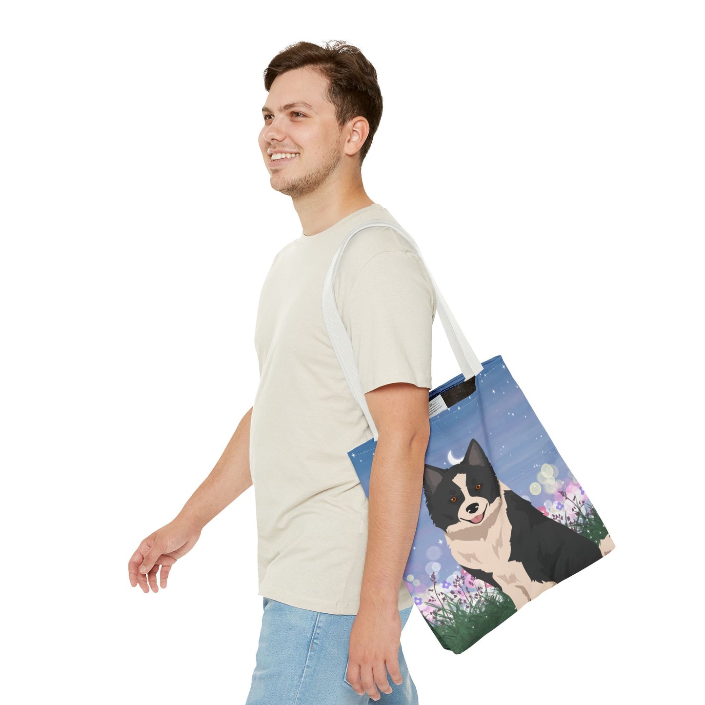 Nenets Herding Laika Dog Tote Bag 16x16