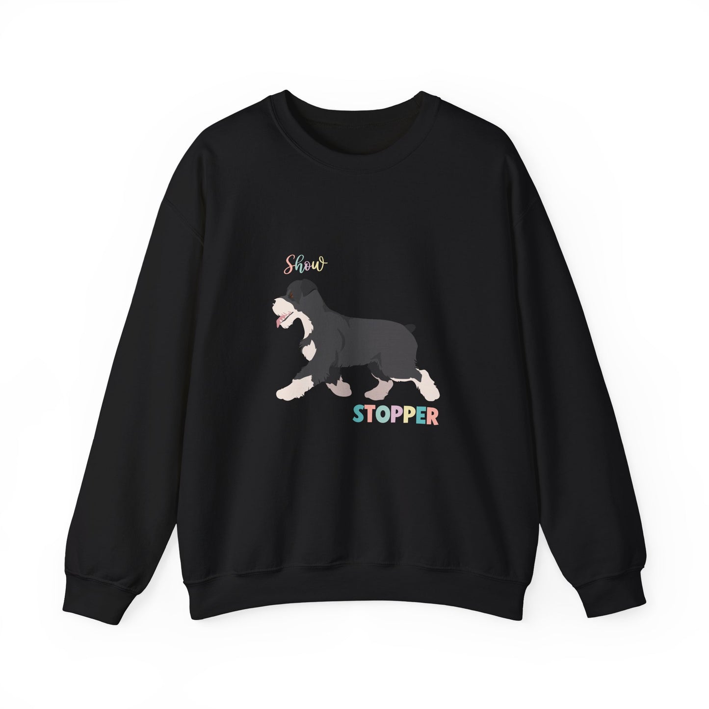 Schnauzer Dog Unisex Heavy Blend Crewneck Sweatshirt