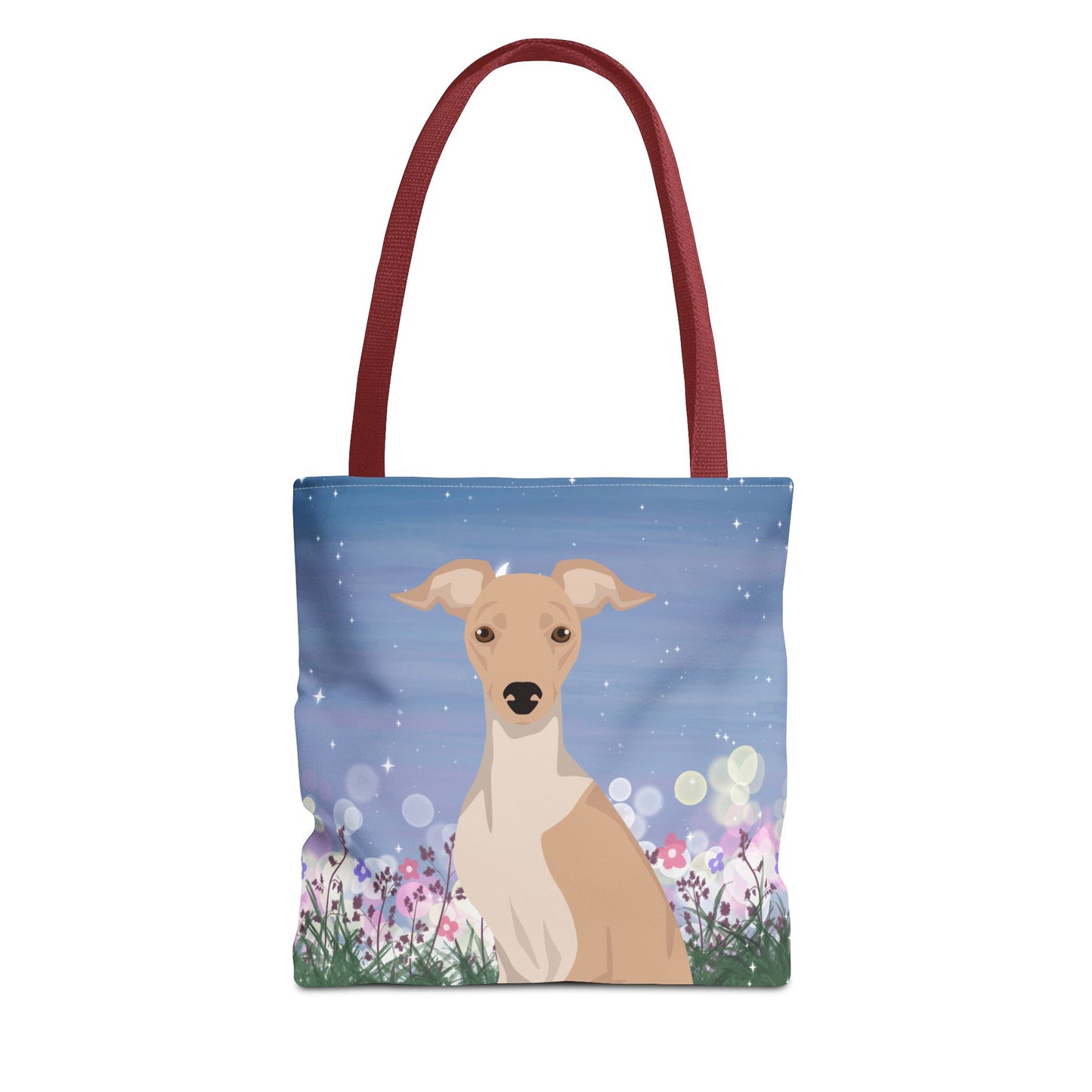 Italian Greyhound Dog Tote Bag 13x13