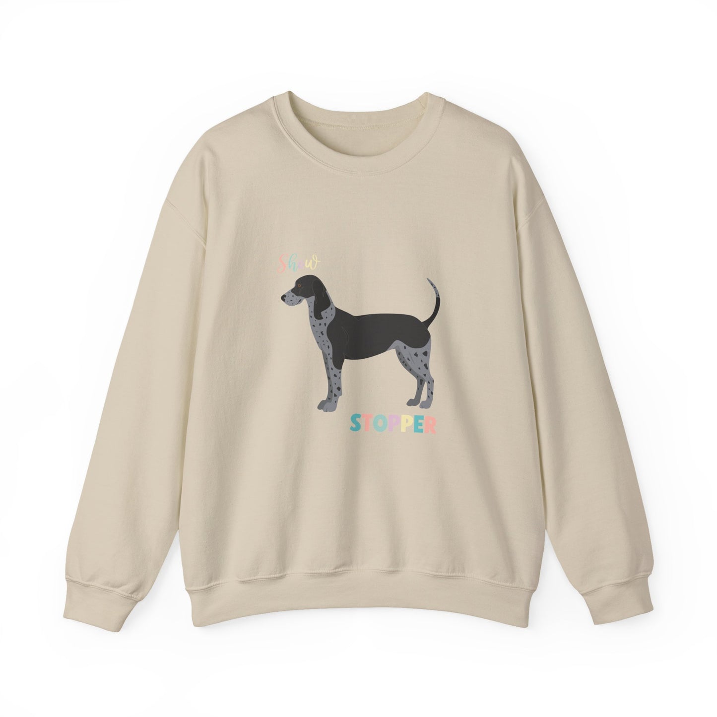 American English Coonhound Dog Unisex Heavy Blend Crewneck Sweatshirt