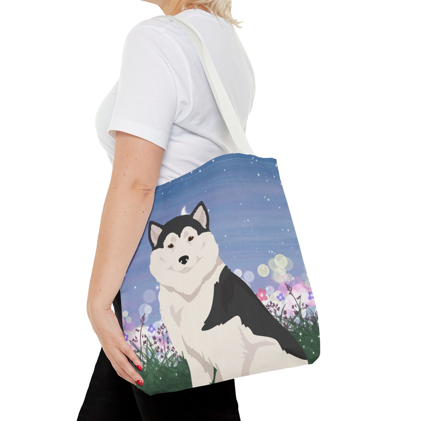Greenland Dog Dog Tote Bag 16x16